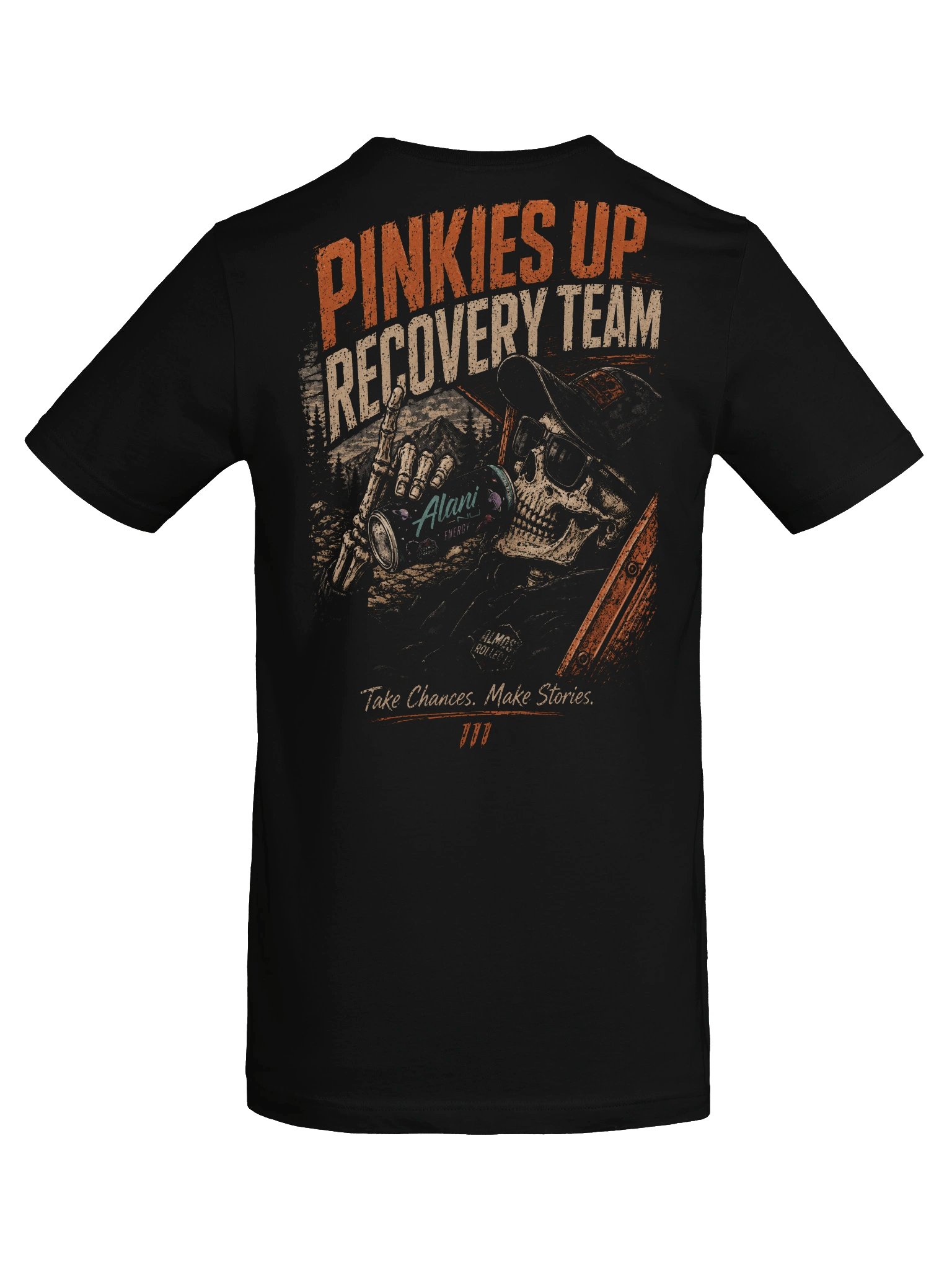 Pinkies Up Trail Graphic Tee product image (8)