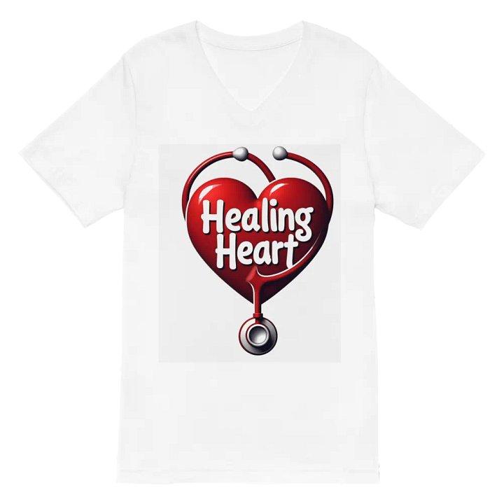 Healing Heart V-Neck Tee product image (2)