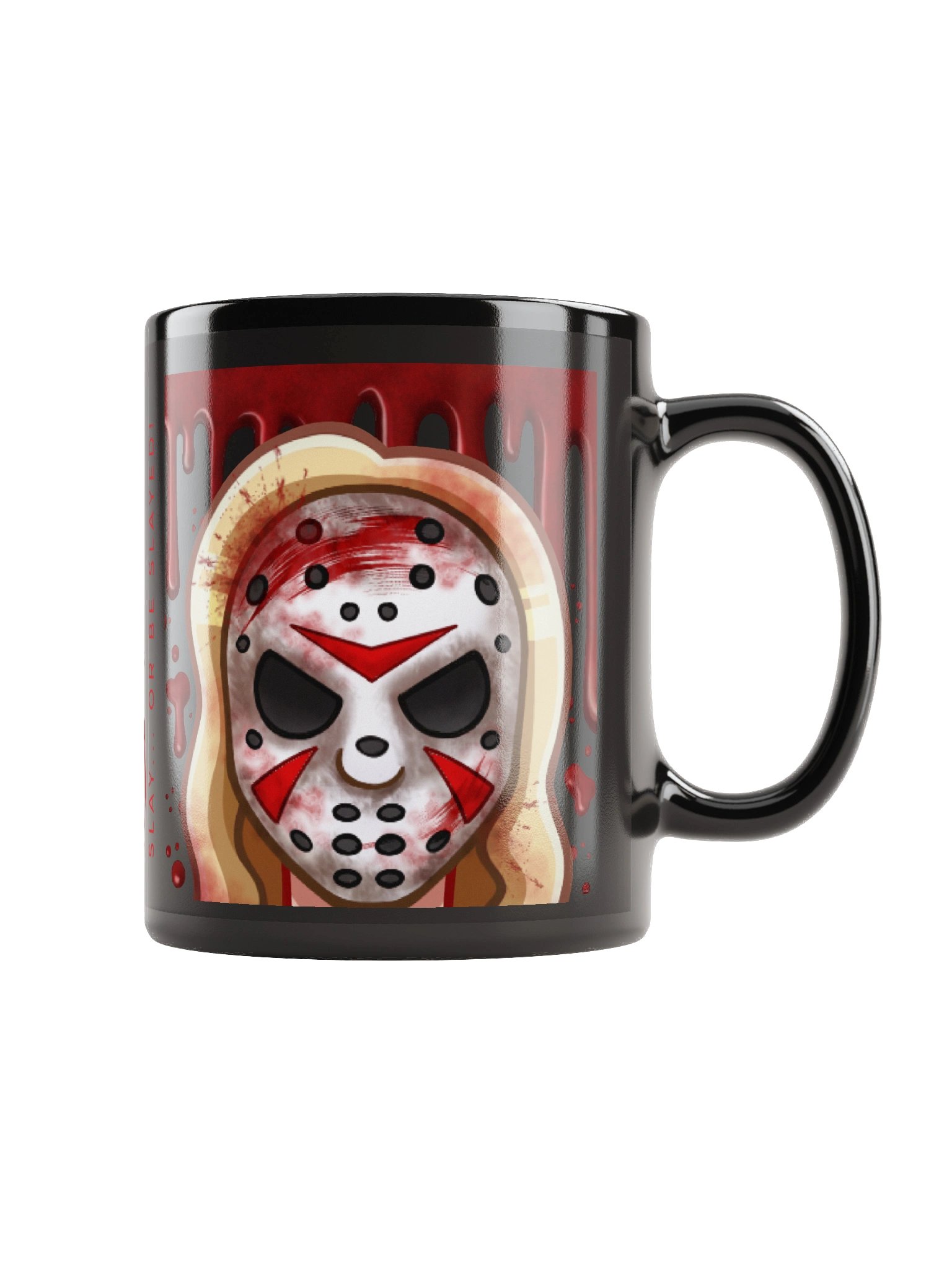 Slayson Black Glossy Mug product image (1)