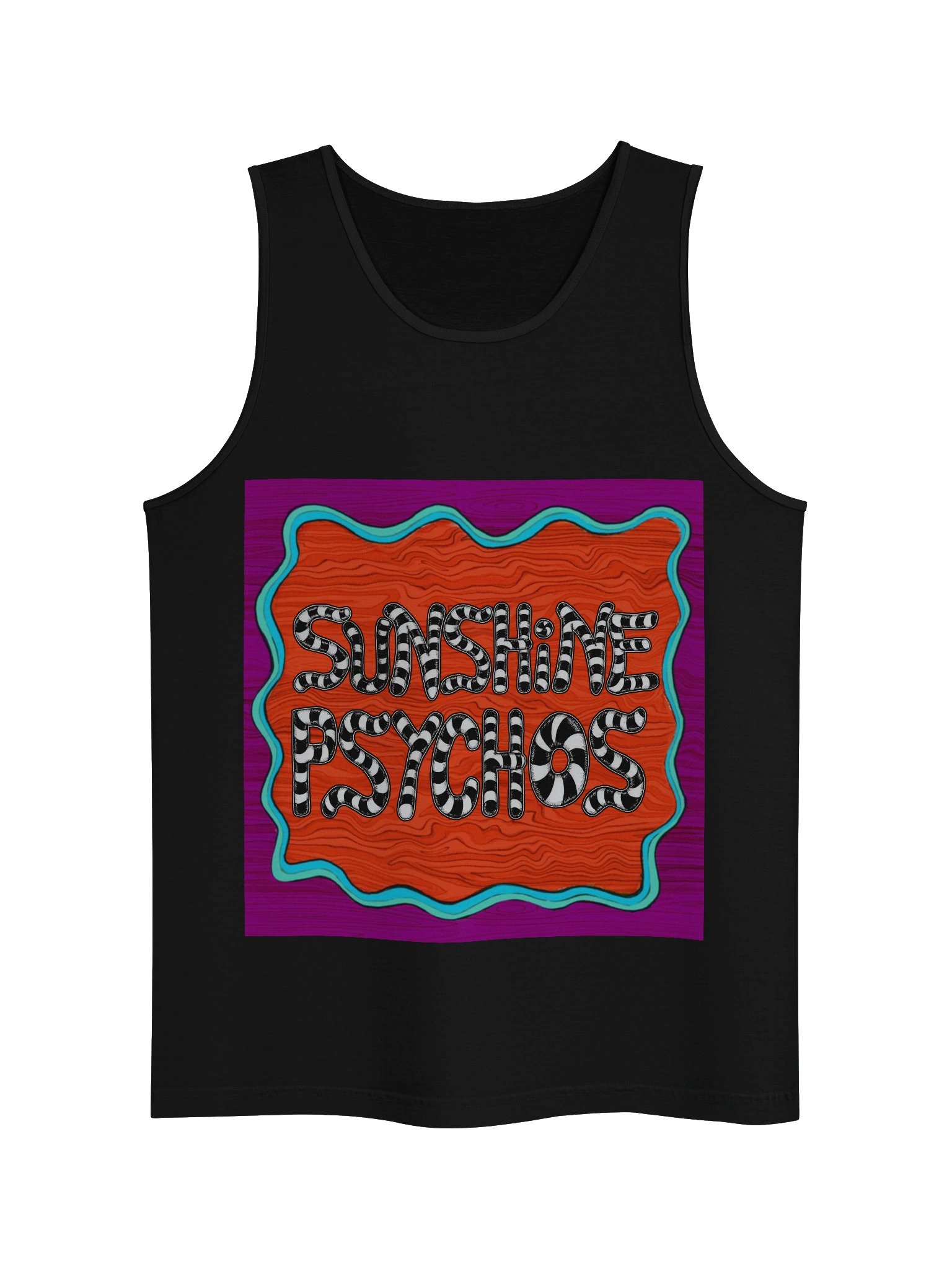 black sunshine psycho tank product image (1)