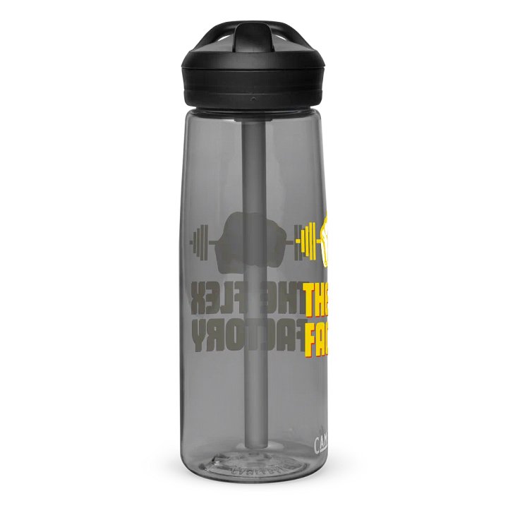Official Flex Factory Weight Room Water Bottle Yellow product image (2)