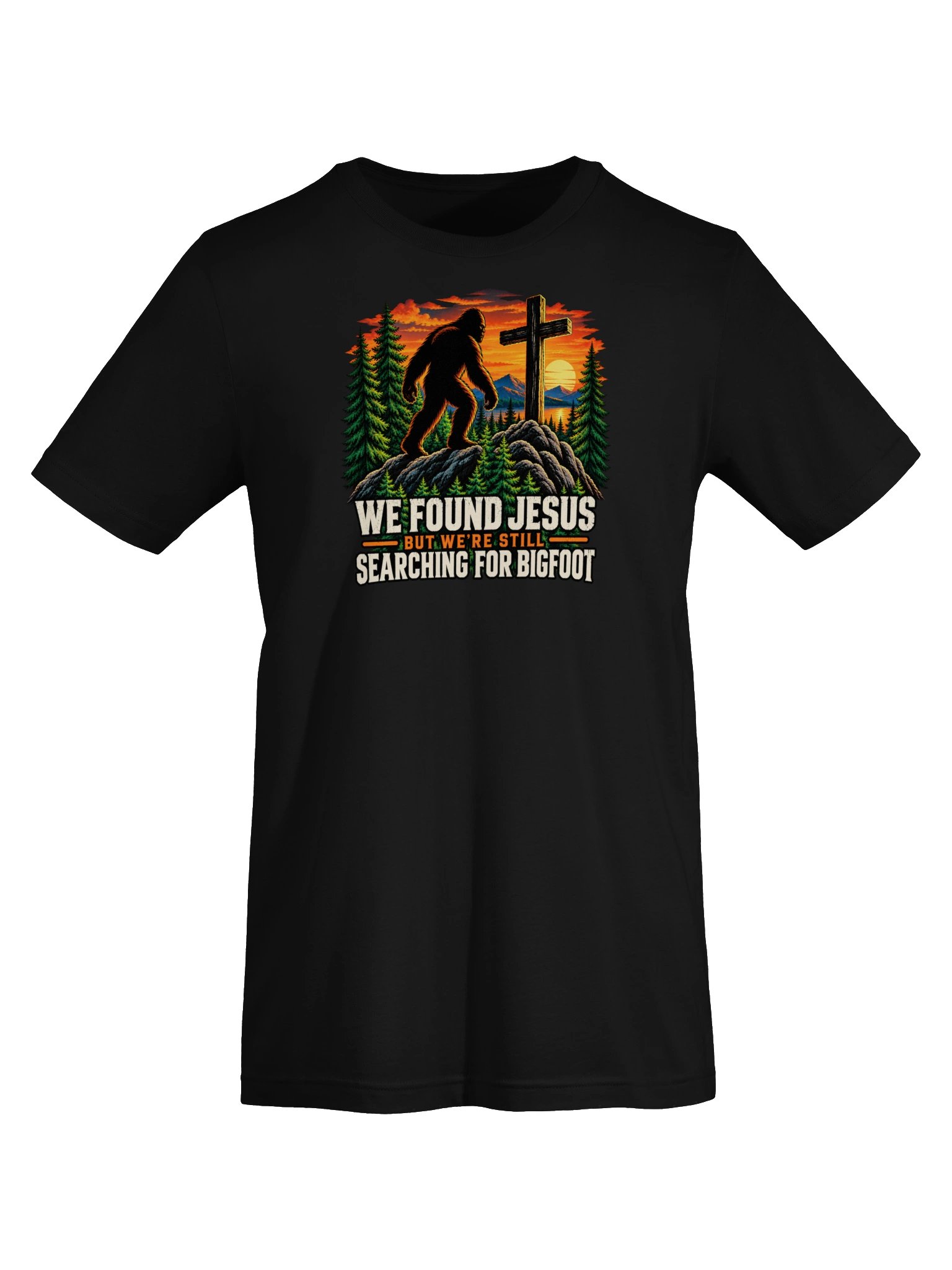 Bigfoot Jesus - inspired by Outcast Supersoft T-Shirt product image (1)