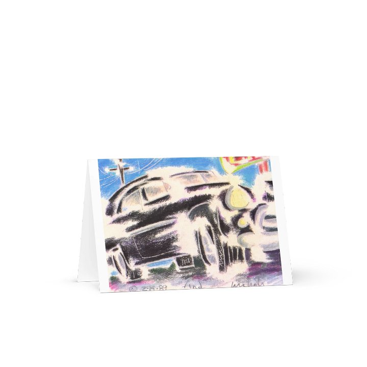 Car 02.19.89 Greeting Card product image (2)