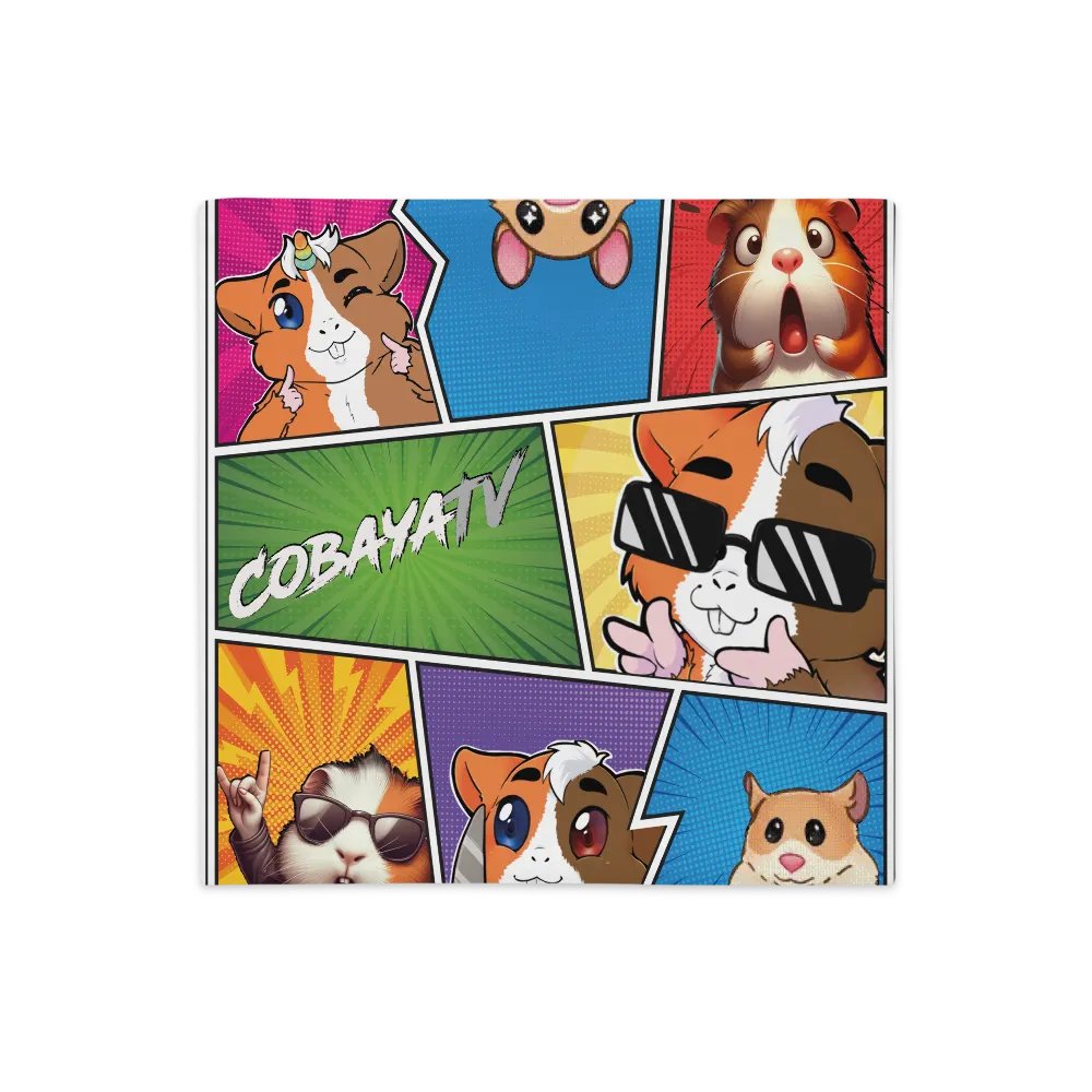 Pillow Case CobayaTV Emote Wall product image (11)
