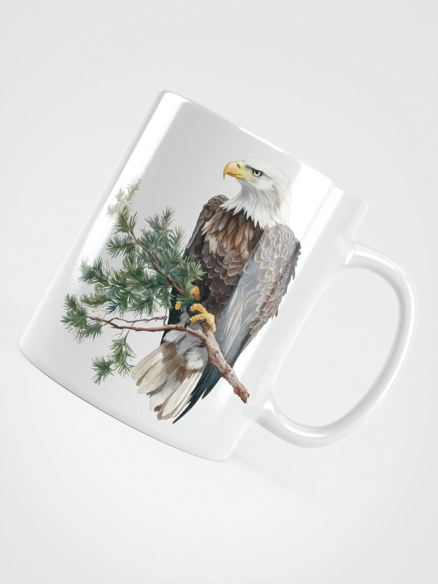 Watchful Majestic Eagle Mug product image (12)