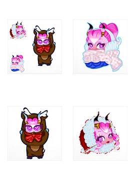 Holiday Spiri Sticker Set