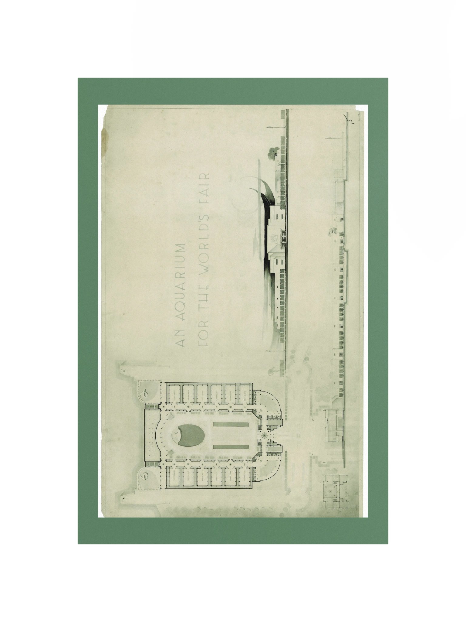 AN AQUARIUM FOR THE WORLD'S FAIR (12x18) product image (4)