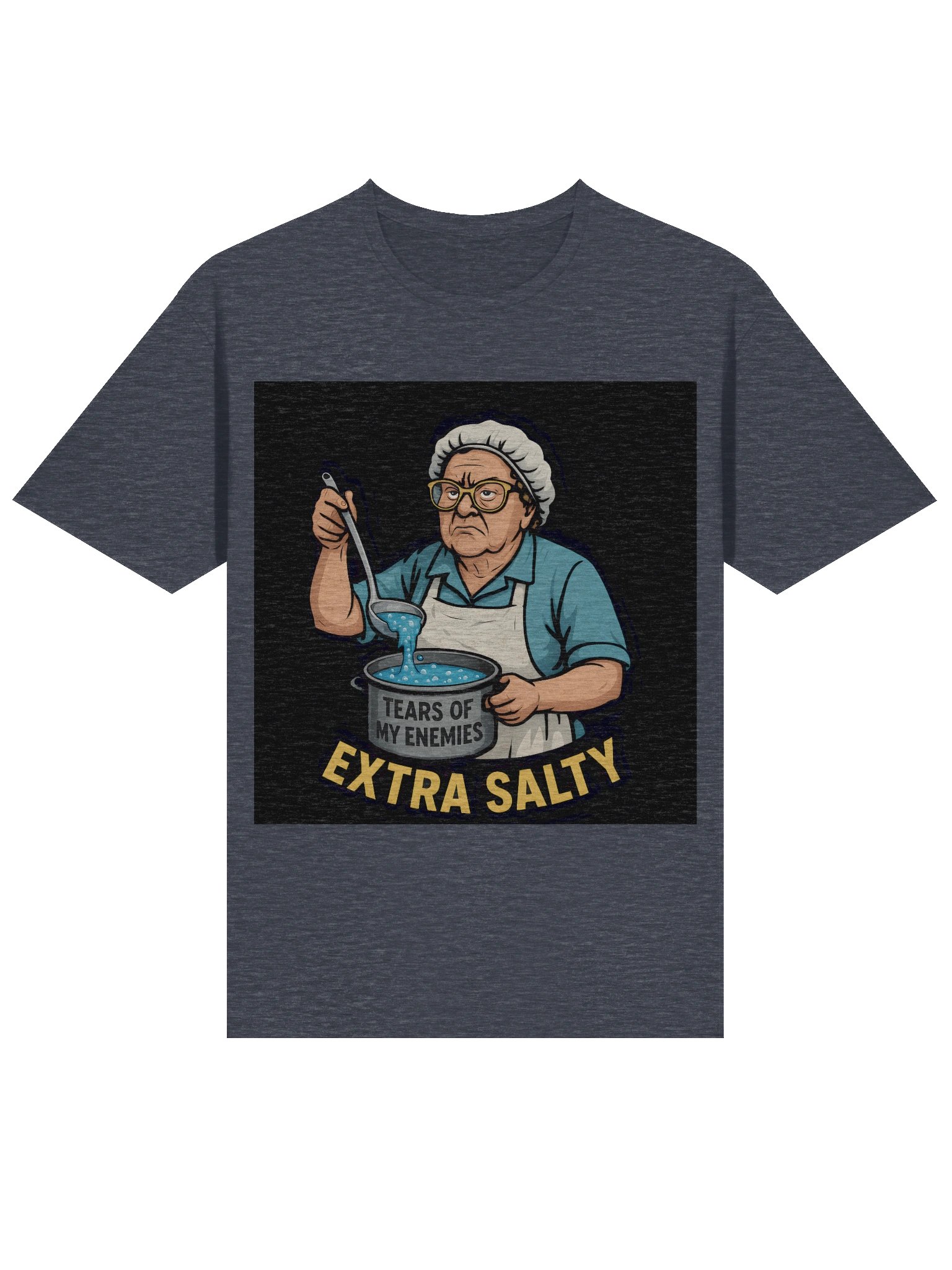 Extra Salty T-Shirt | Billy Madison Lunch Lady Parody | Funny Meme Gamer Tee product image (3)