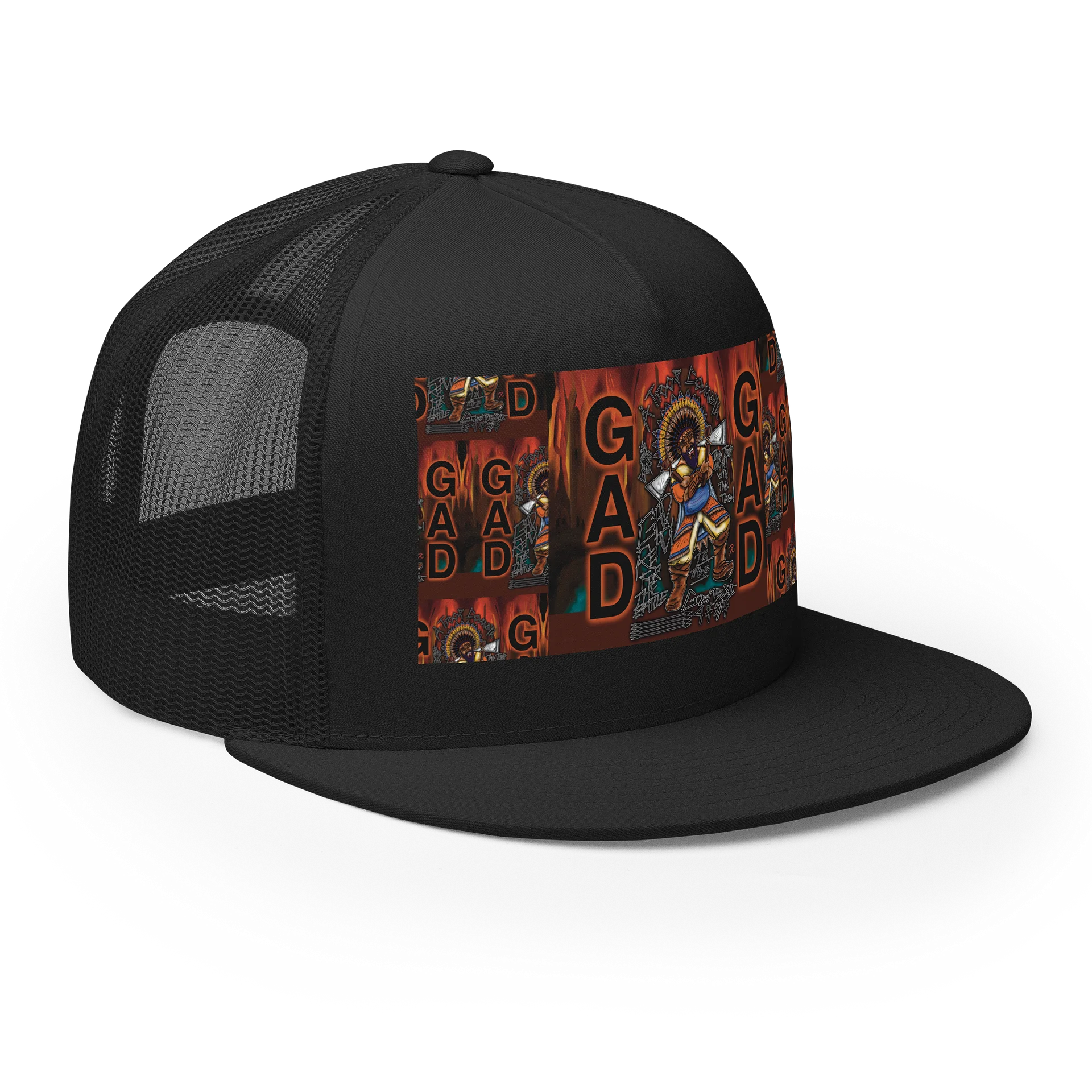 GAD Flame Trucker Cap 1 product image (6)