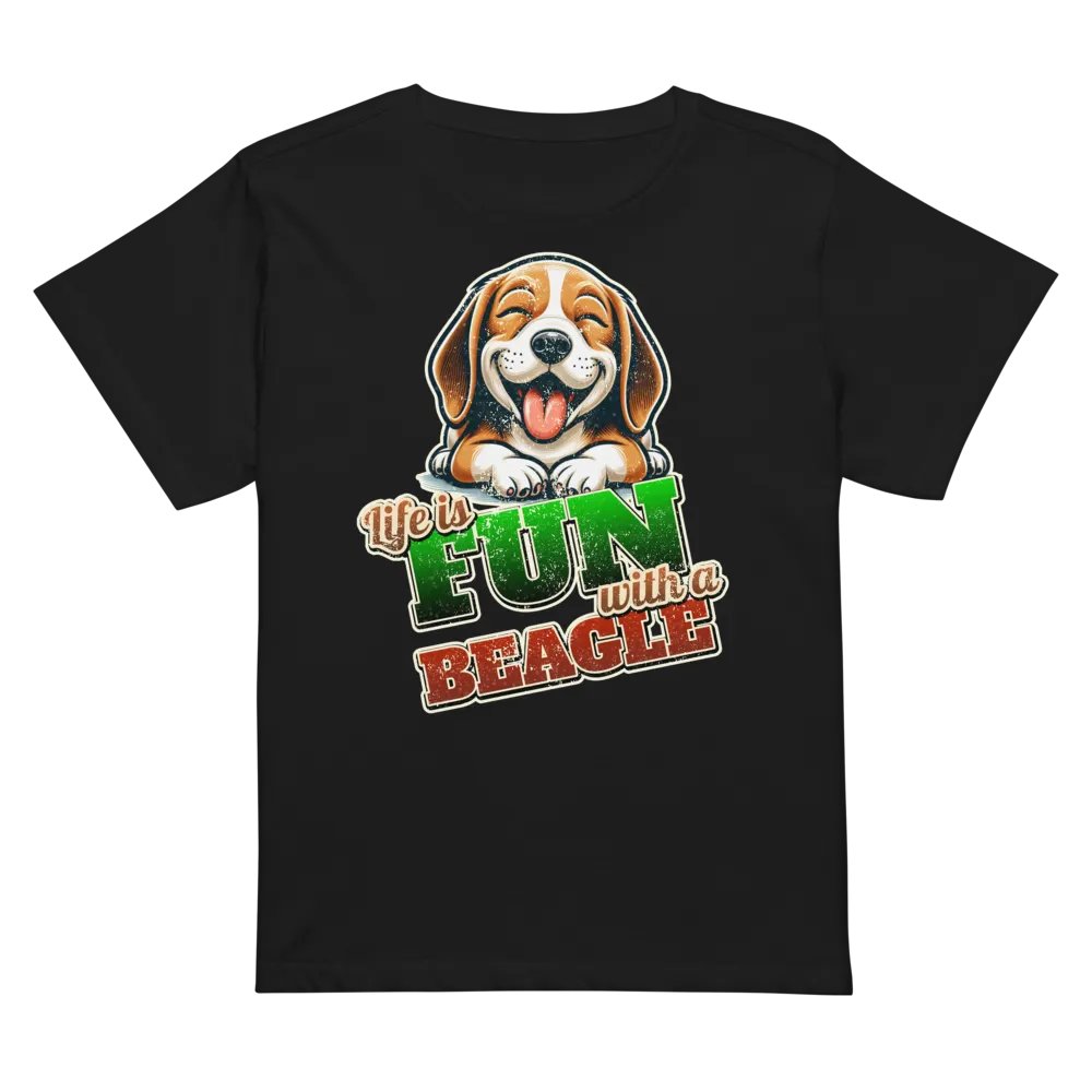 Fun Beagle Smiles Women's Tee product image (11)