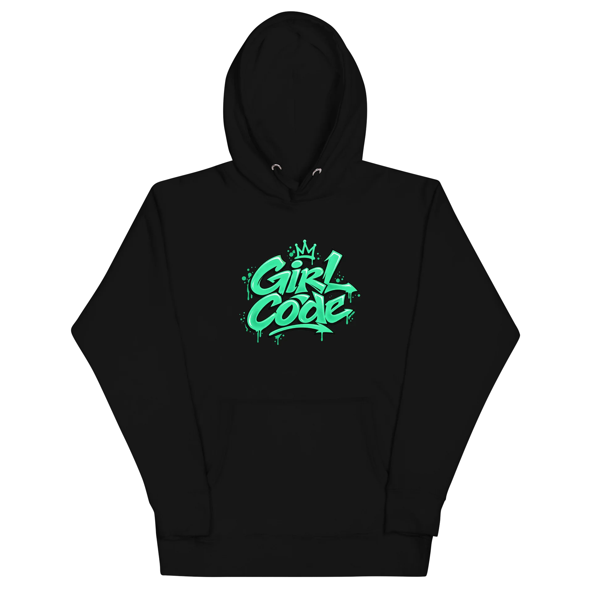 HERitage Girl Code Hoodie In Green product image (3)