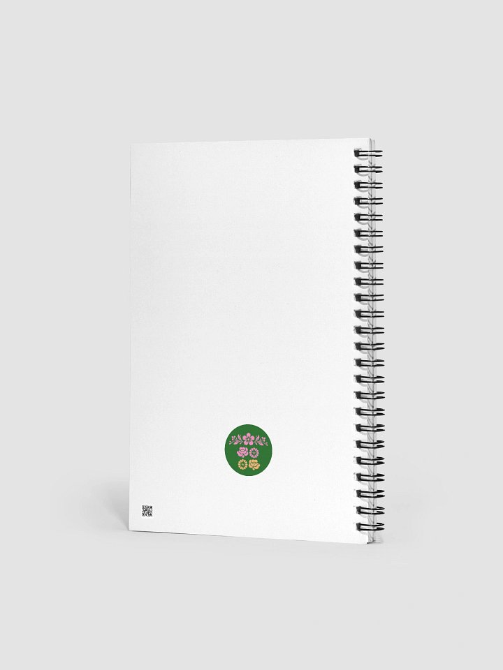 Courage with Lilith, Goddess Ritual Spiral Notebook product image (2)