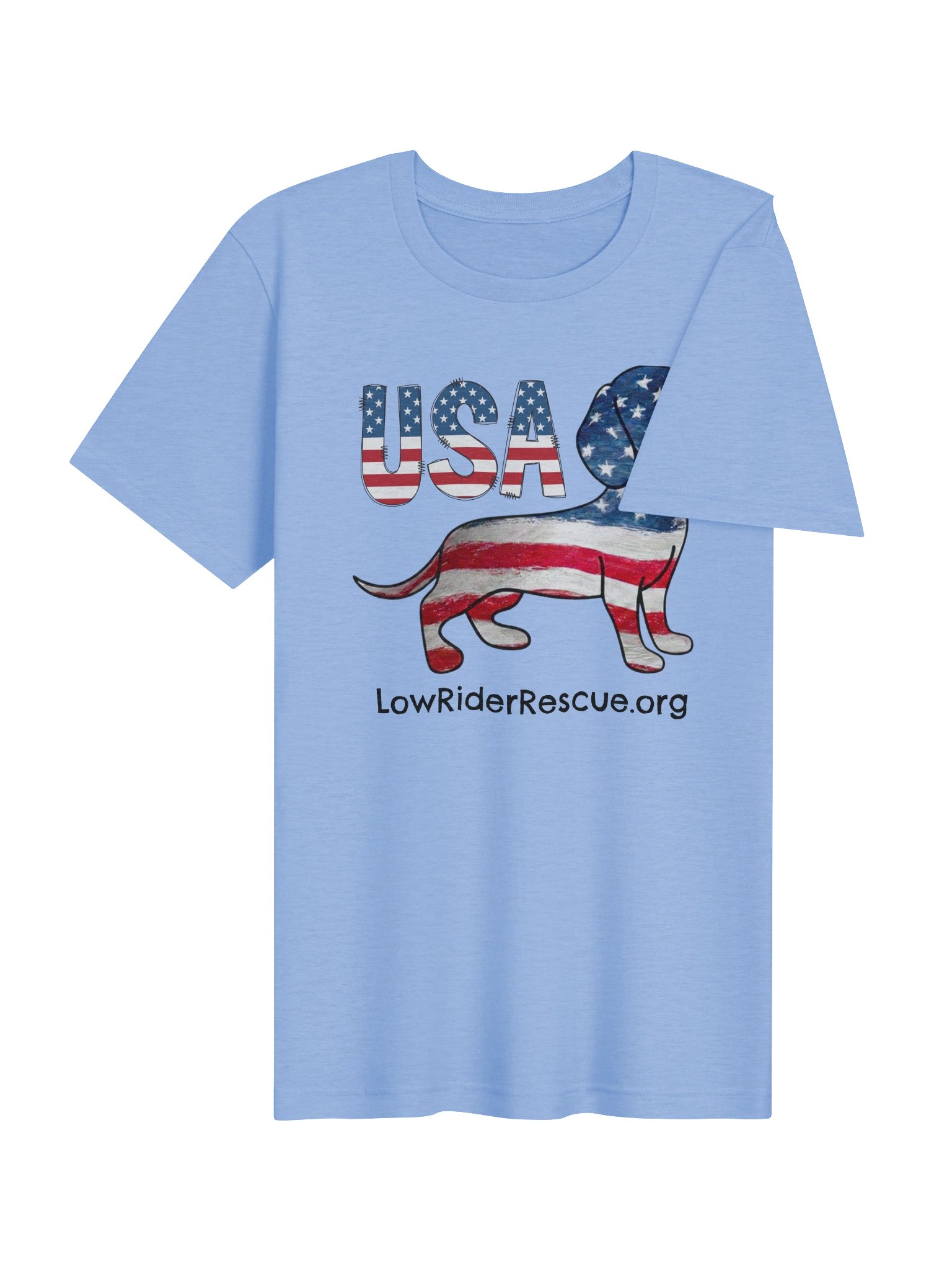 USA Dachshund Tee - Low Rider Rescue product image (74)