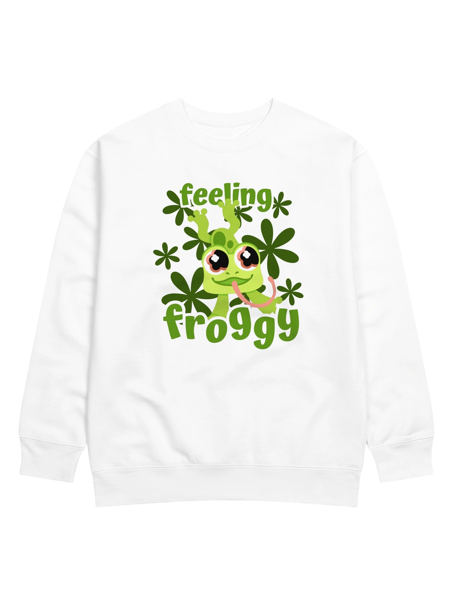 Feeling Froggy Sweatshirt (light) product image (1)