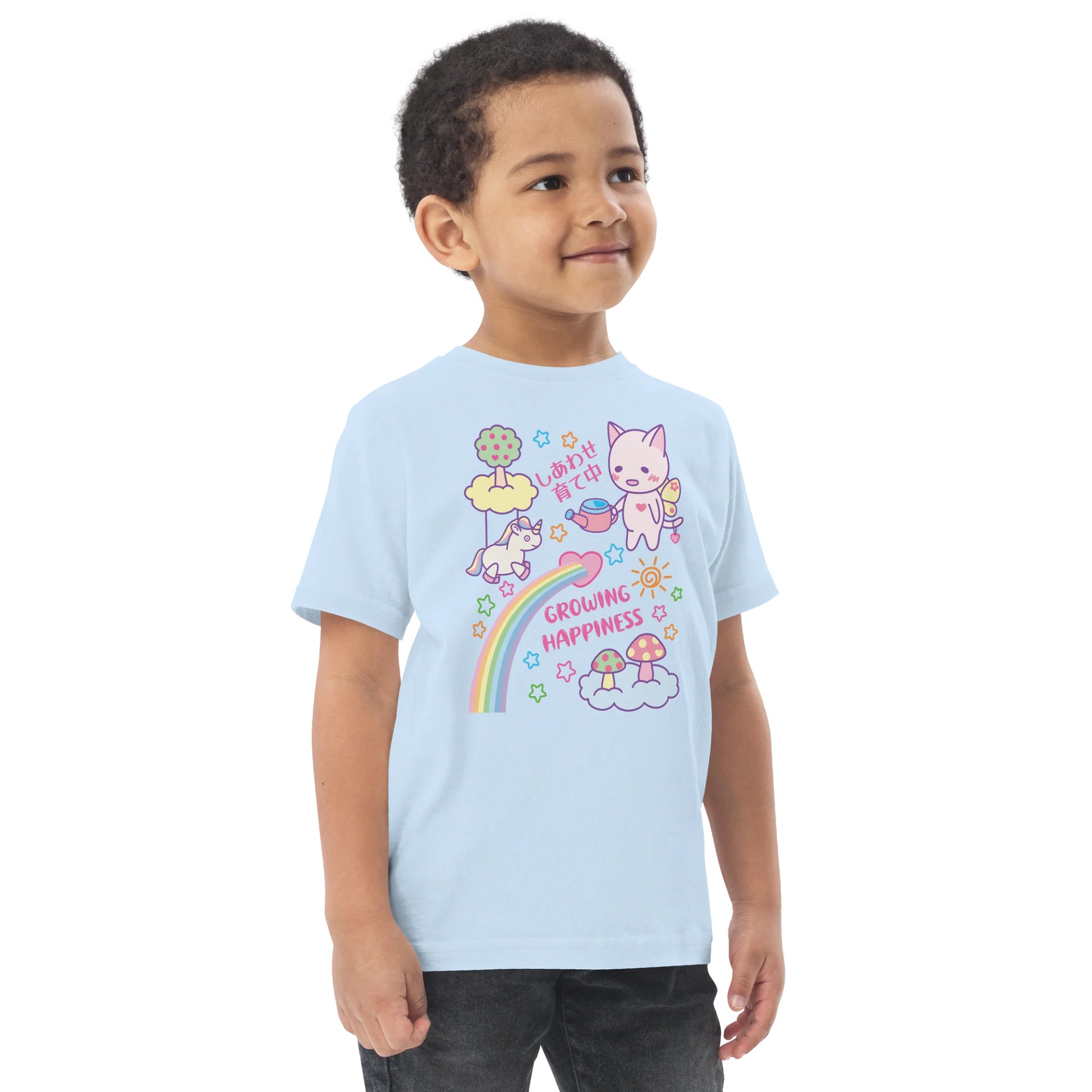 Happy Butterfly Kitty - Toddler T-shirt product image (2)