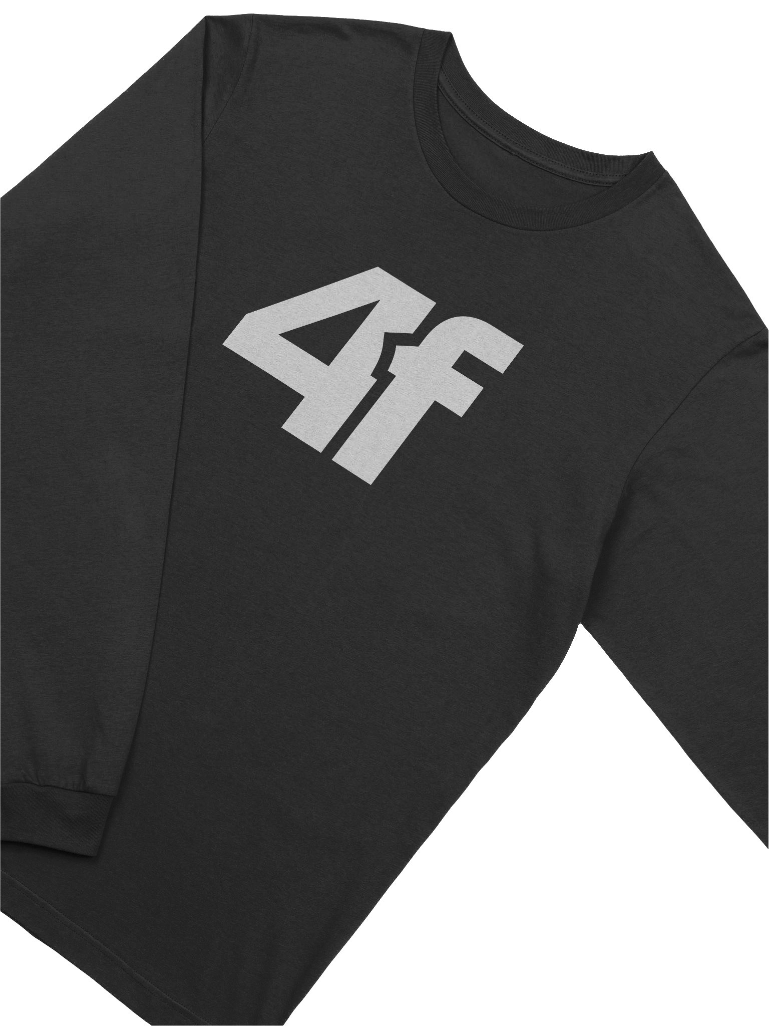 4F Long Sleeve Tee - Black product image (2)