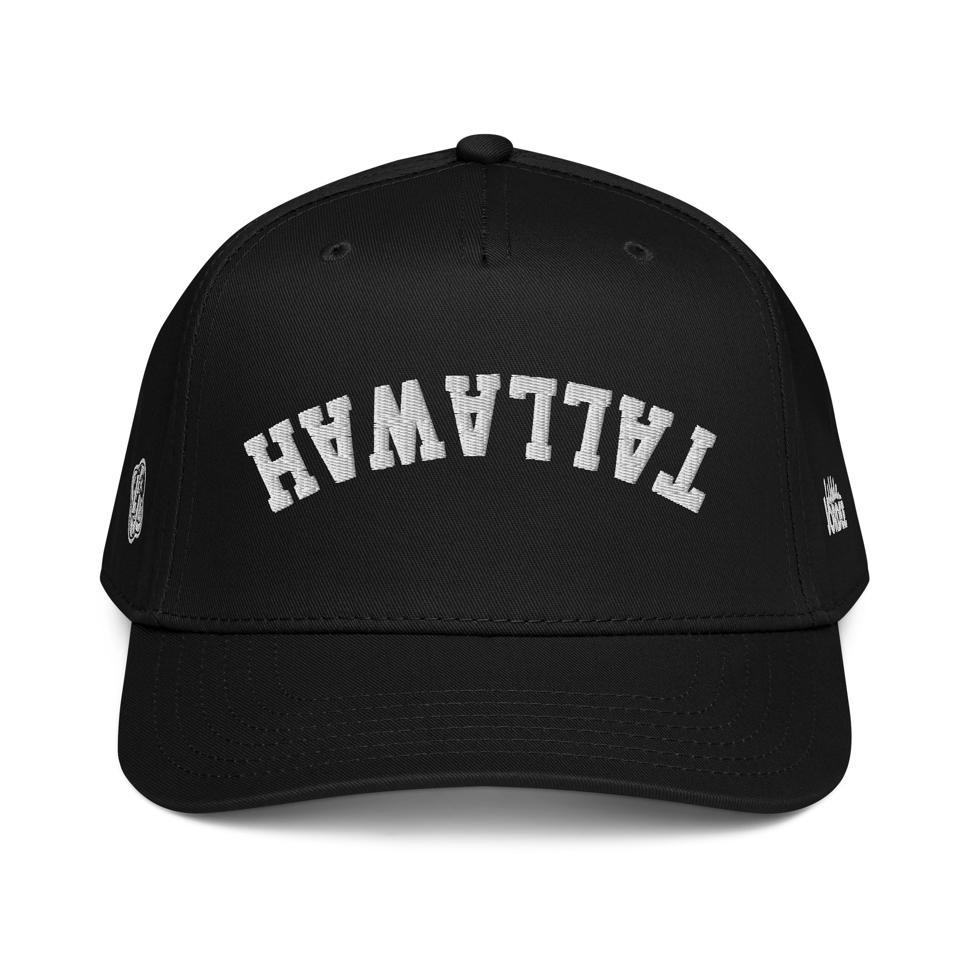 "likkle but TALLAWAH" Baseball Cap in Black product image (1)
