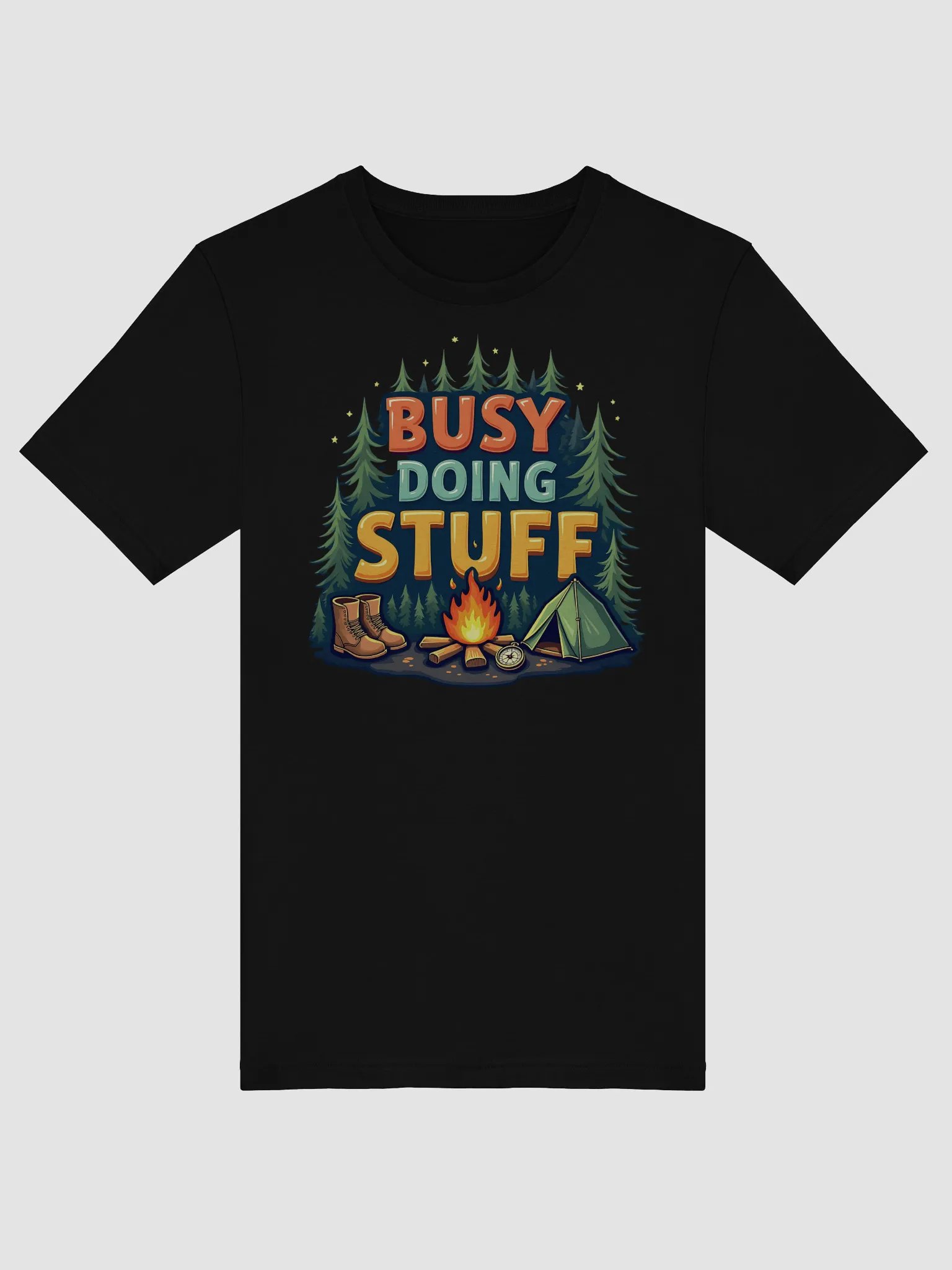Busy Doing Stuff Funny Camping Outdoor Adventure product image (6)