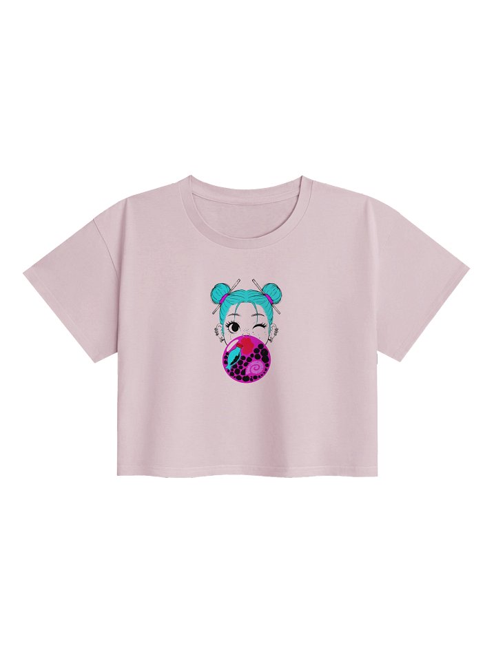 BENTO — The Bubble Gum Matrix | Graphic Crop Top | Alt Anime Streetwear product image (1)