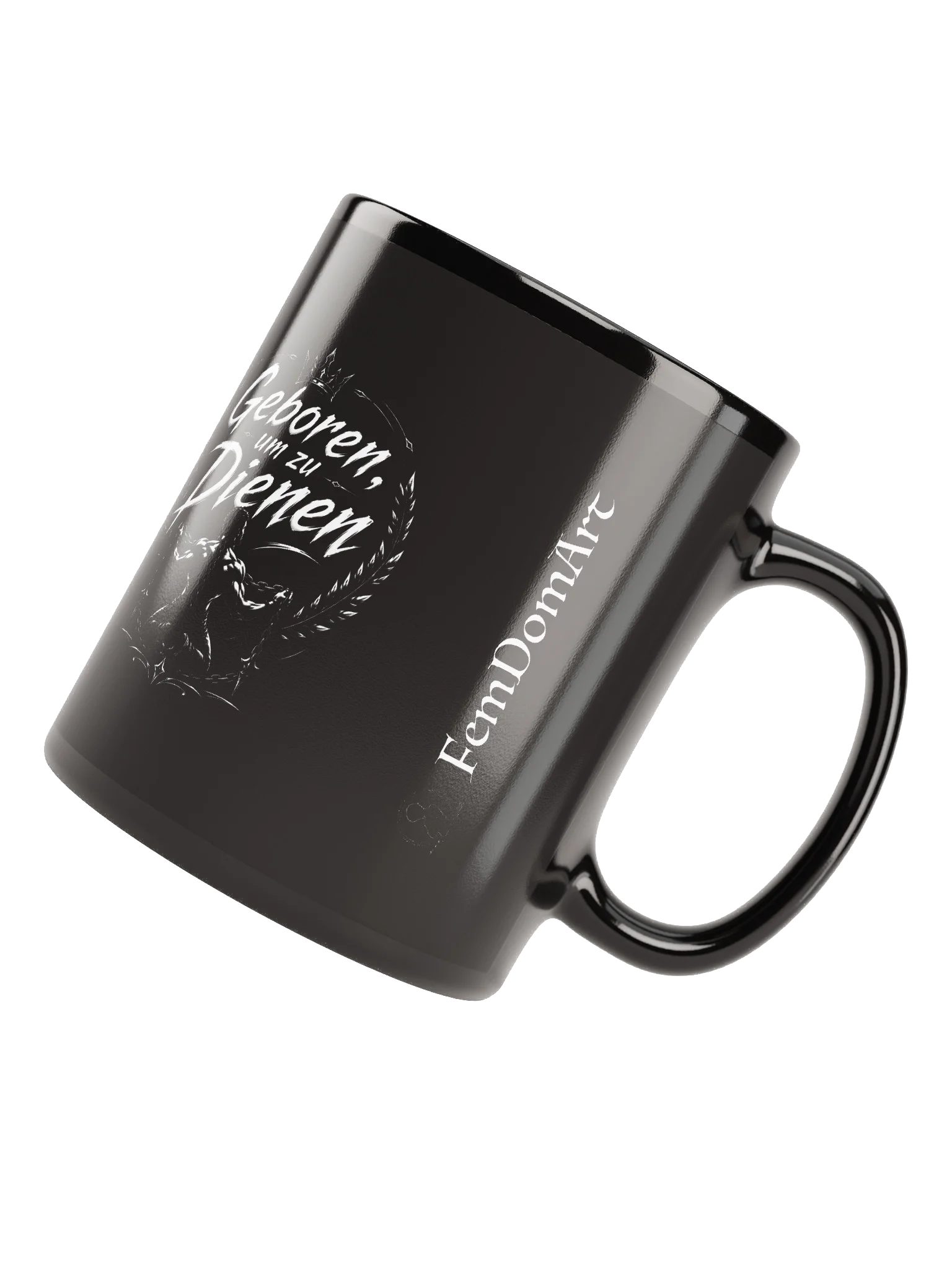 Ja, Herrin! – Geboren, um zu dienen | Dominante Statement-Tasse product image (7)
