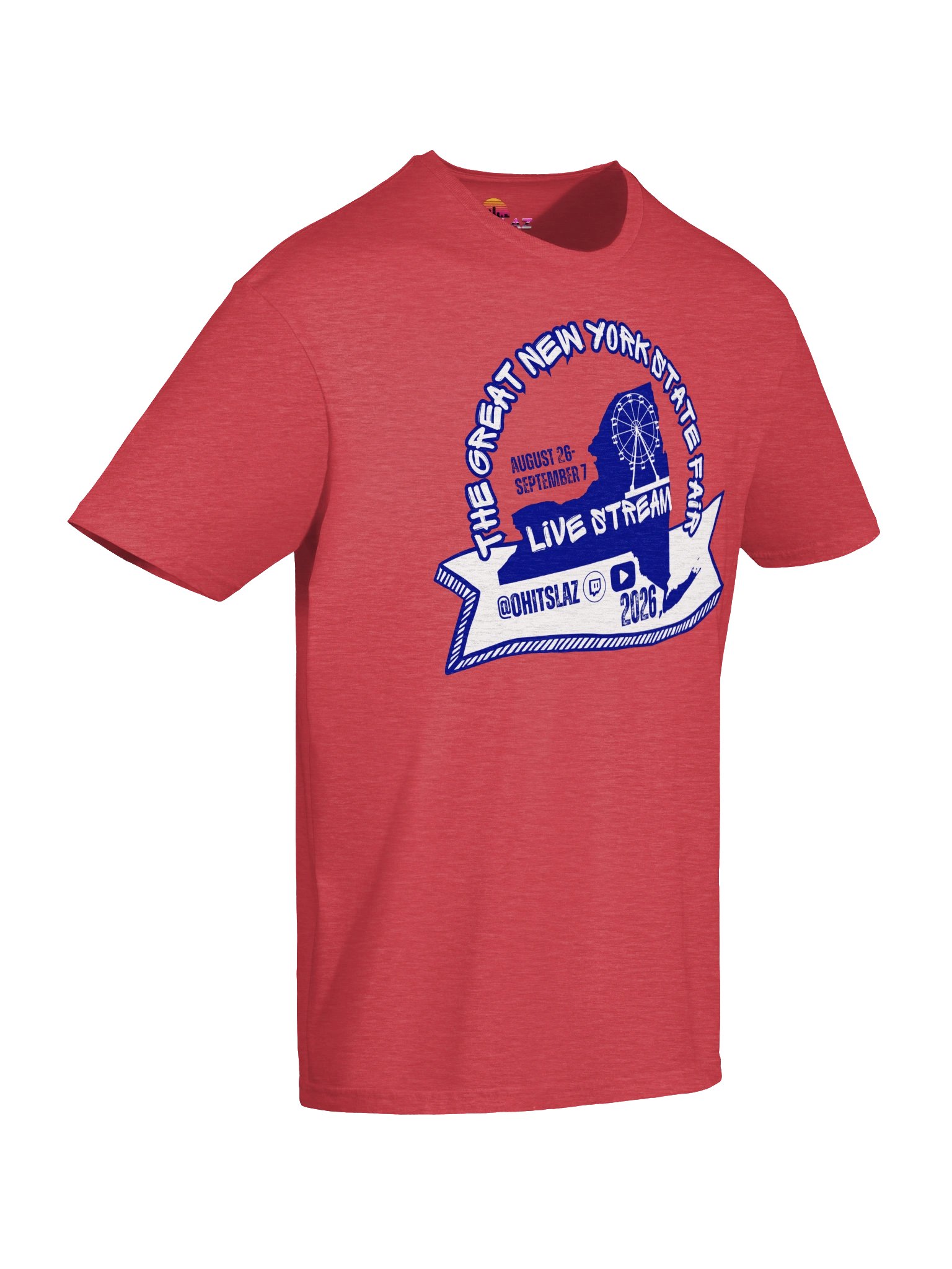 The Great NY State Fair 2026 Live Broadcast Crew Tee product image (3)