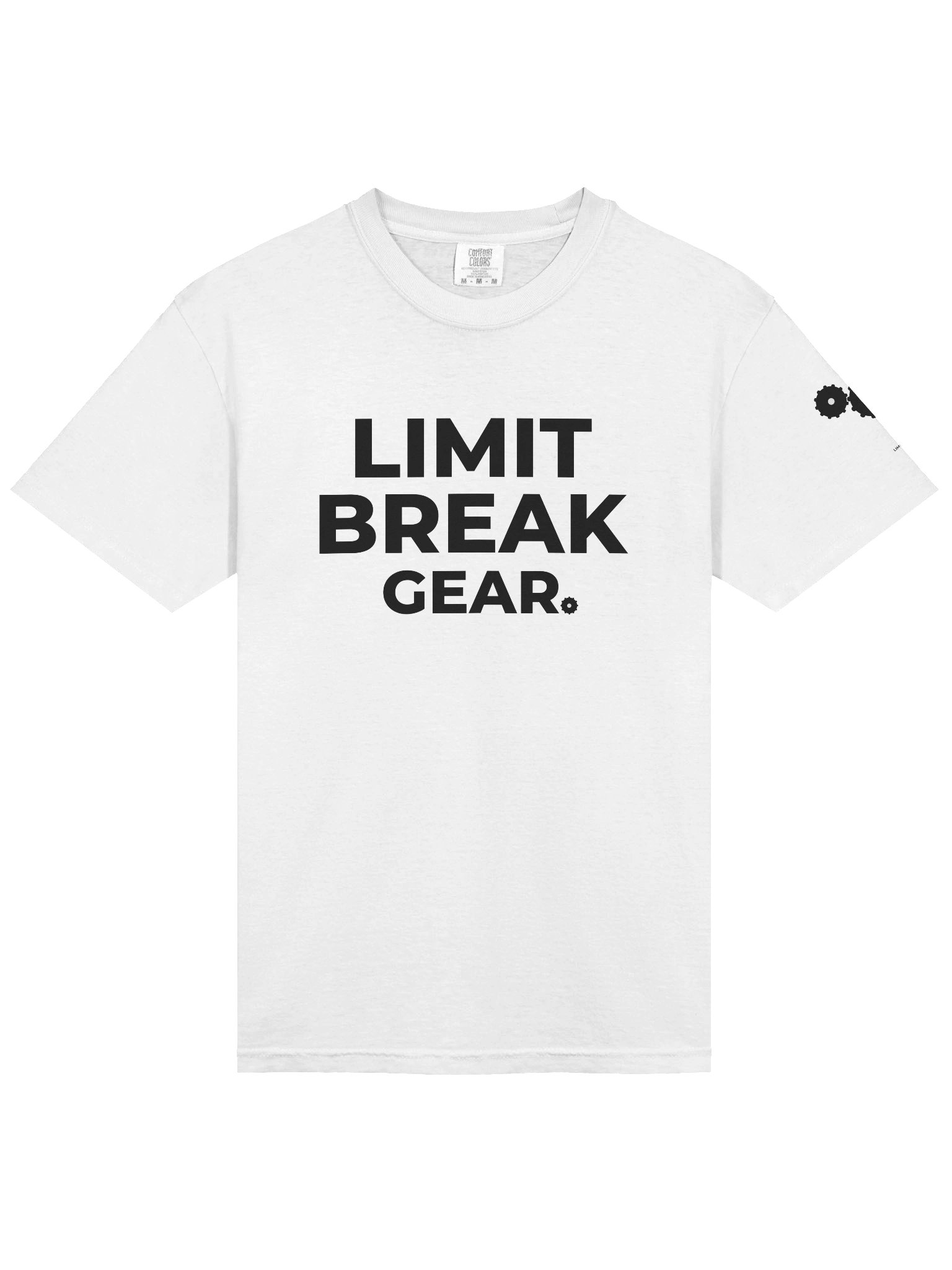 Limit Break Gear Relaxed Fit Tee - black logo product image (3)