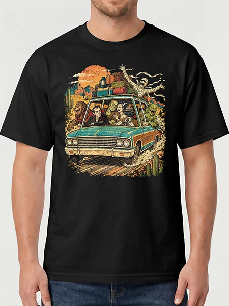 Monster Road Trip — Monsters Off Duty Tee product image (2)