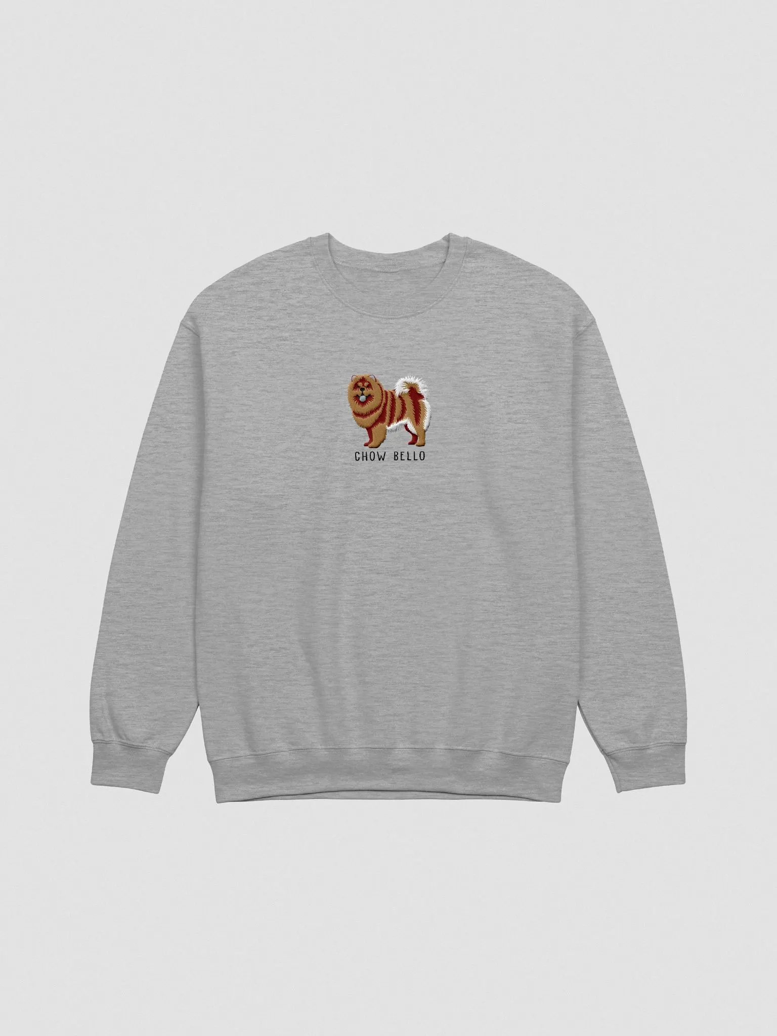 Chow Bello Sweatshirt(Embroidered) of a Chow Chow(Tan) product image (4)