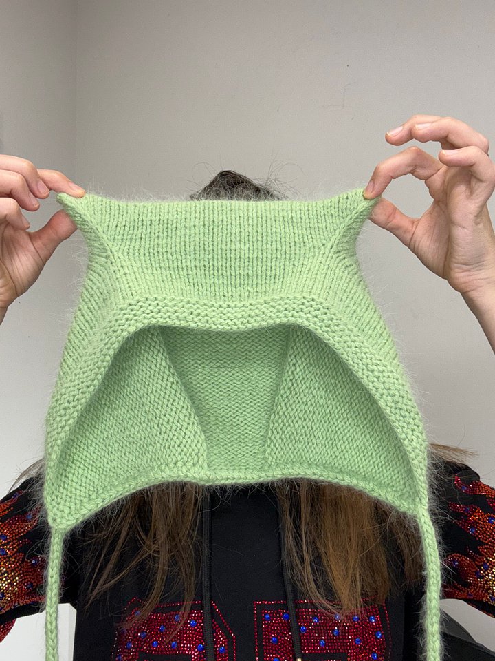 Knit Kitty Style Hat Pattern product image (2)