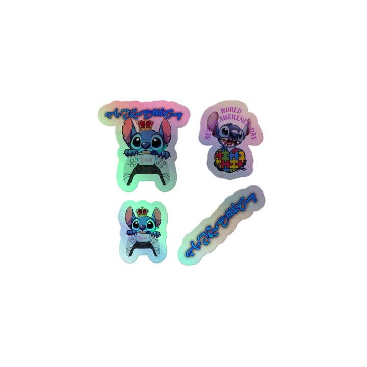 Royal Stitch Holographic Sticker Sheet product image (1)
