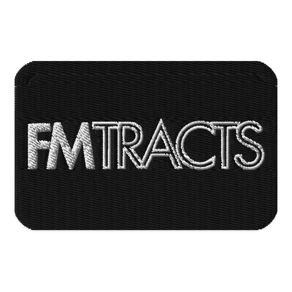 FM TRACTS Embroidered Patches product image (1)