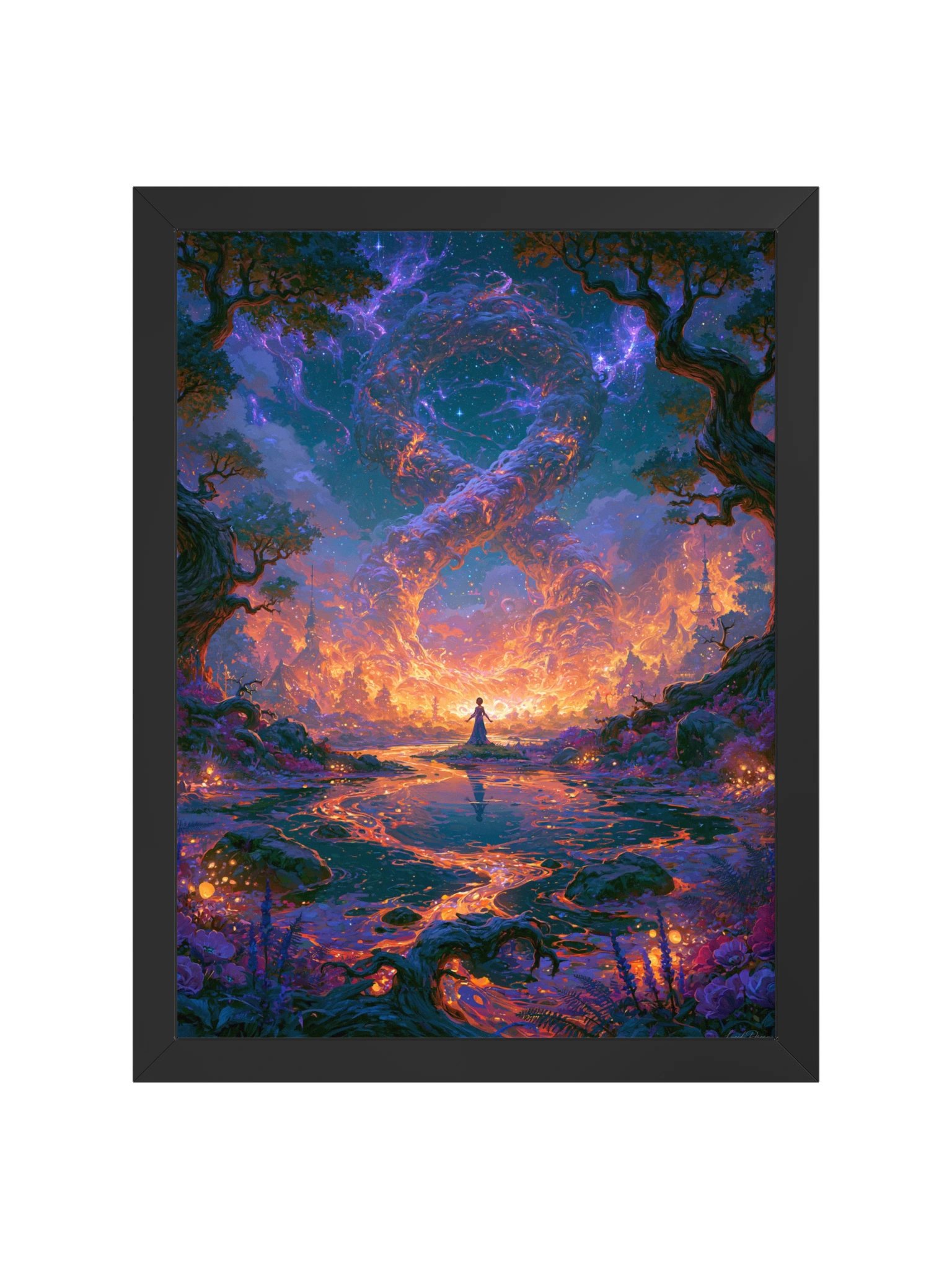 Infinity Dreamscape Framed Art Print — The Infinity Dream product image (5)
