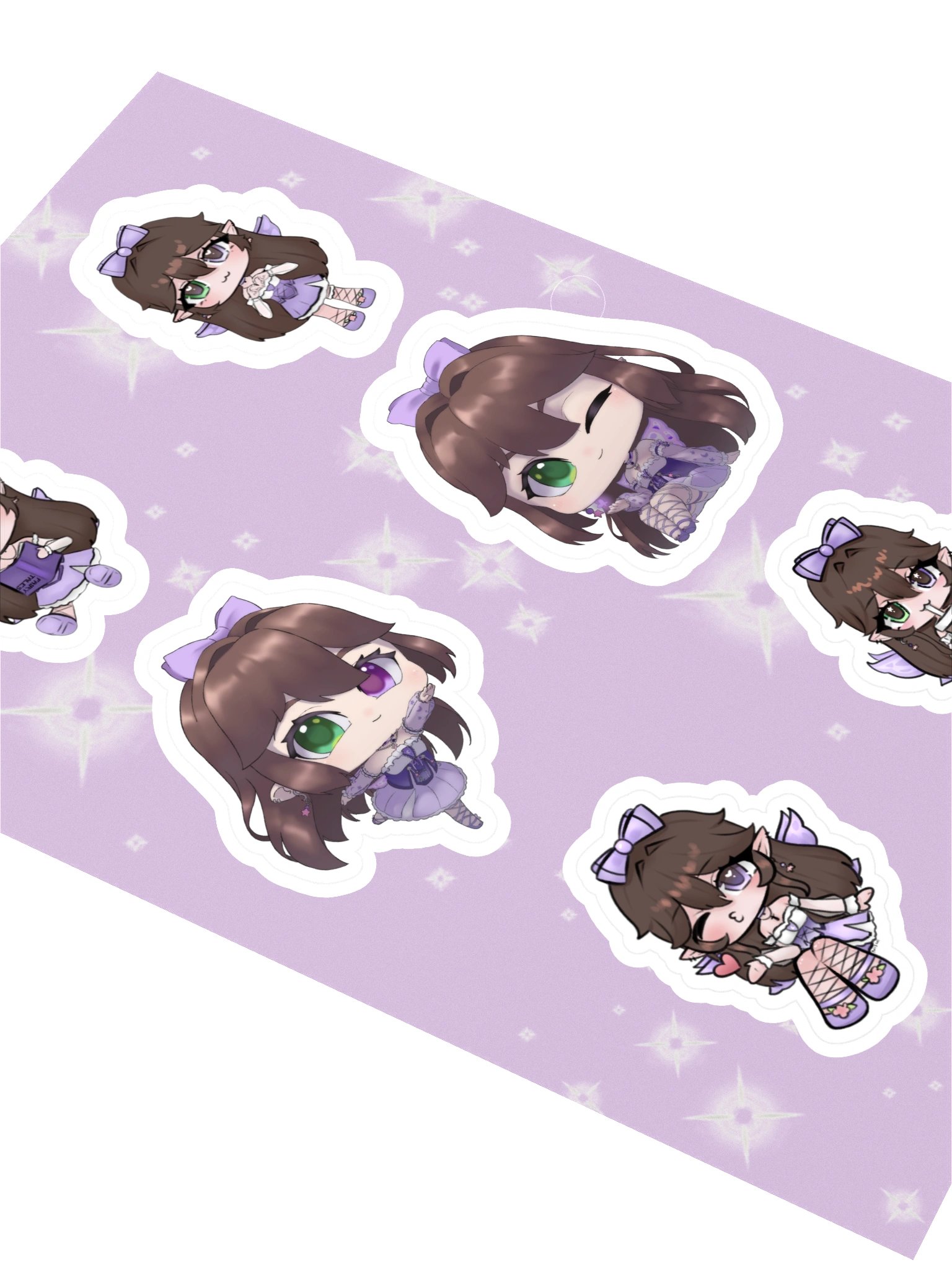 Celestial Chibi Sticker Pack (6) ✨🌙 product image (2)