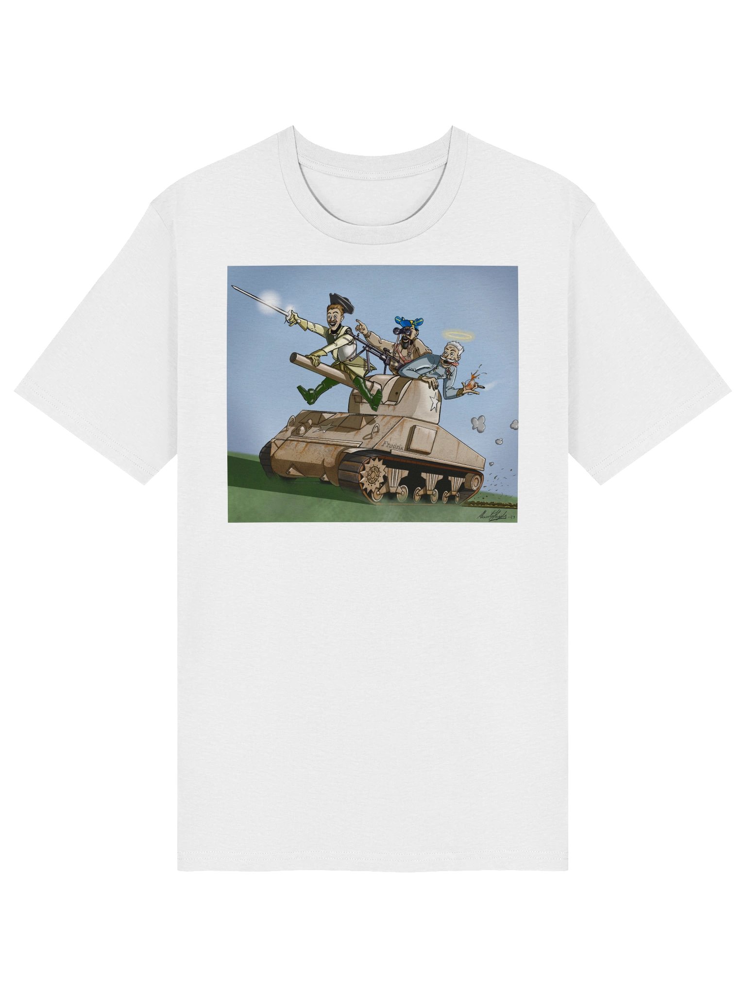 Sankt Conrads lärjungar (Organic unisex T-shirt med bakgrund) product image (5)