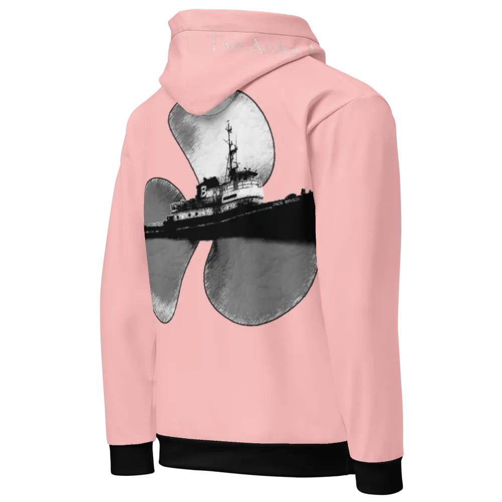 3 Prop & Jack Brusco Tug (Pink) – Performance Marine Wear | Twin Anchor Apparel North Current Line product image (10)