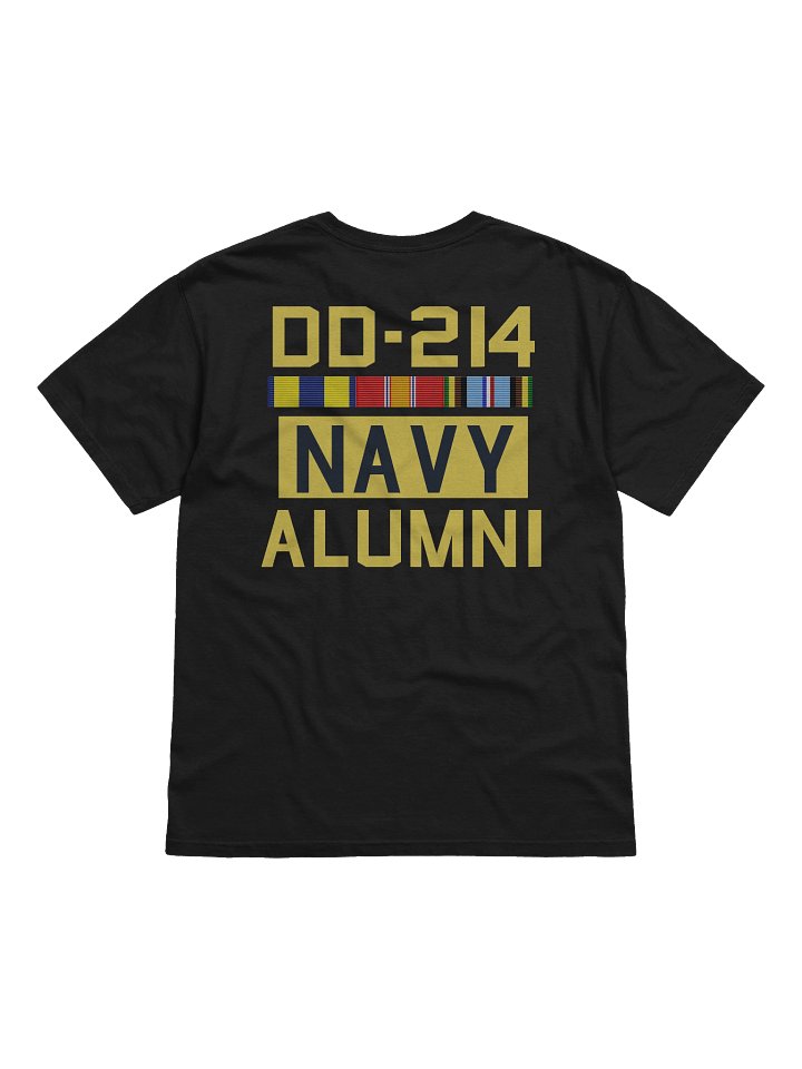 DD-214 Navy Alumni Heavyweight T-Shirt product image (2)