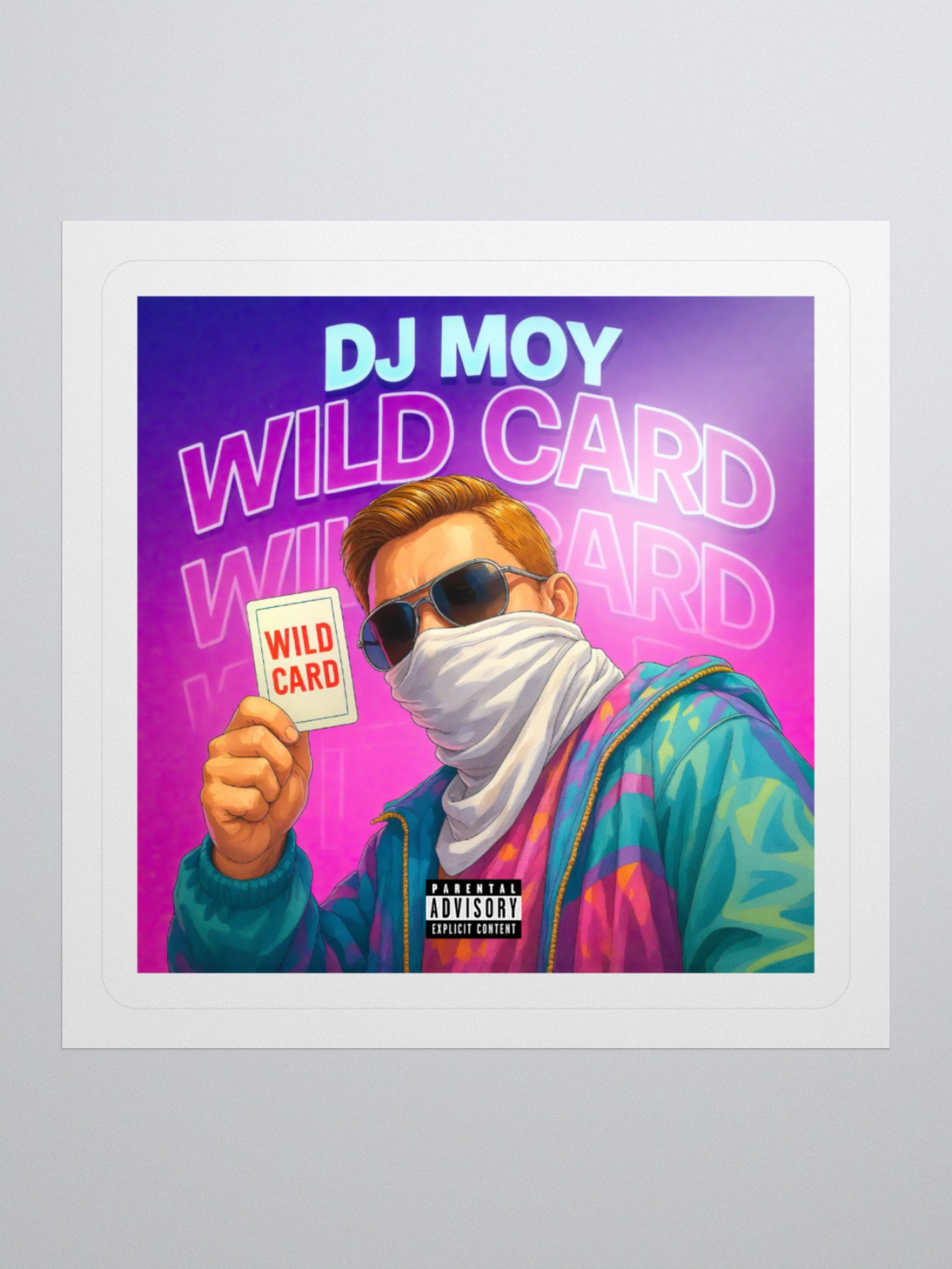 WILDCARD - Album Sticker product image (1)