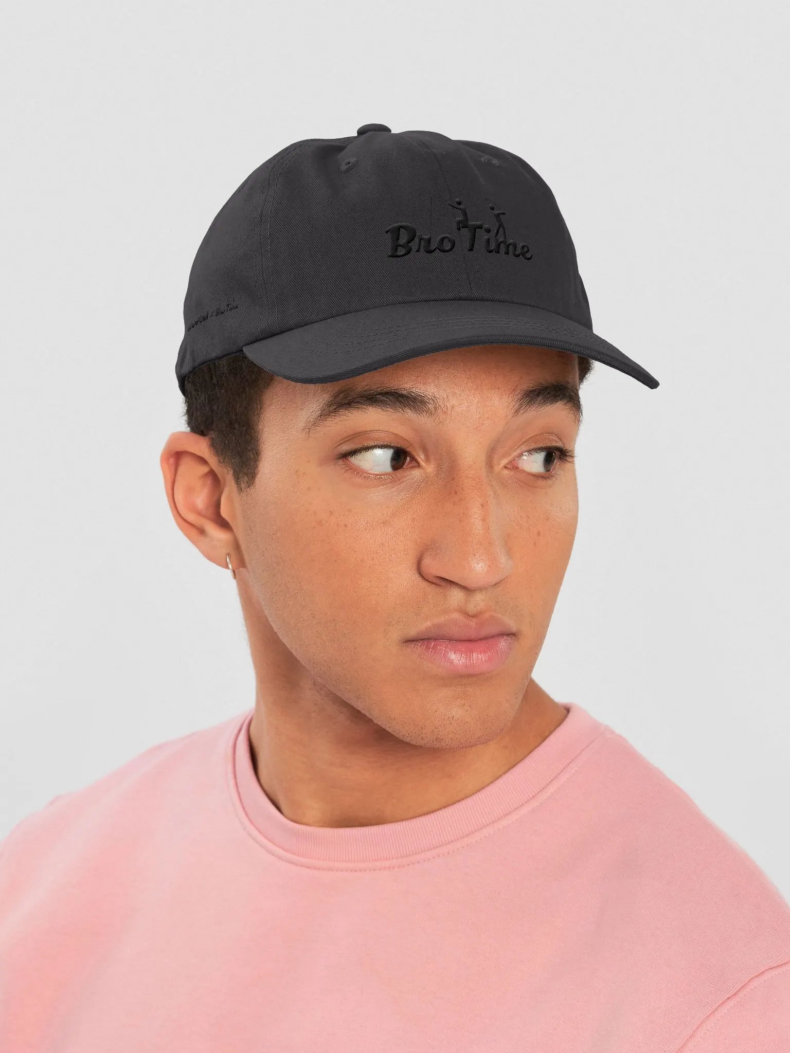 AdamPohh Blackout Brotime Classic Dad Hat product image (6)