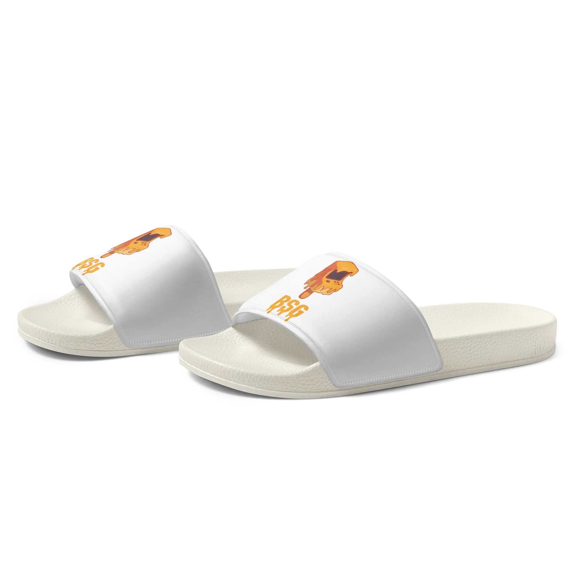 WHITE Melty BSG Slides (WOMENS SIZES) product image (1)