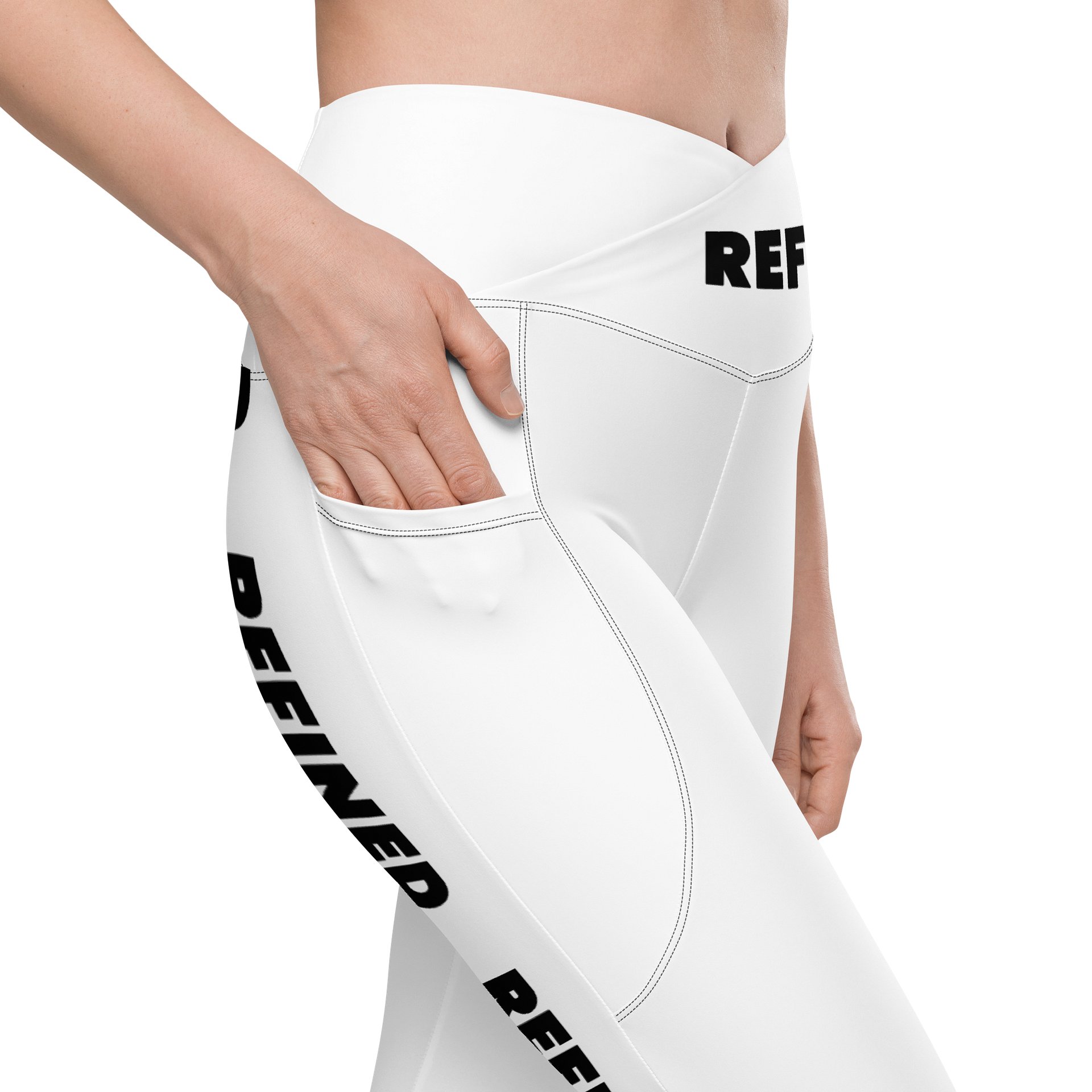 Refined Eclipse All-Over Crossover Leggings product image (4)