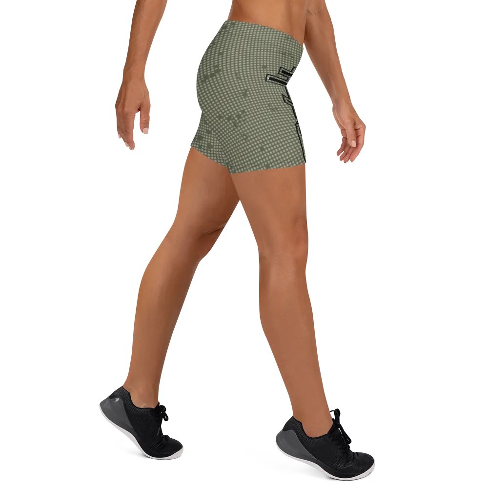 Faithful Camo: Proverb 3:25 Compression Shorts - Desert Night Camo product image (10)