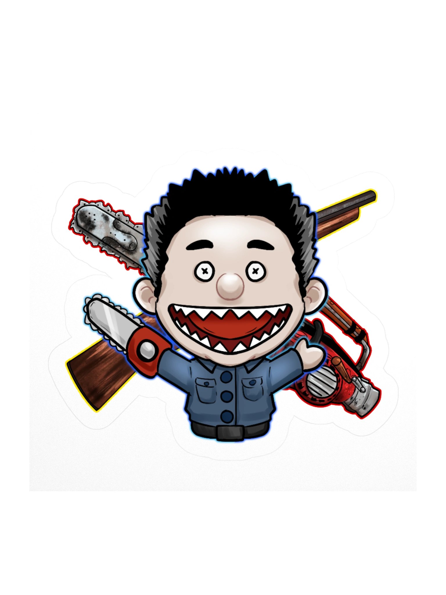 Sticker Right Hand Man badge product image (1)