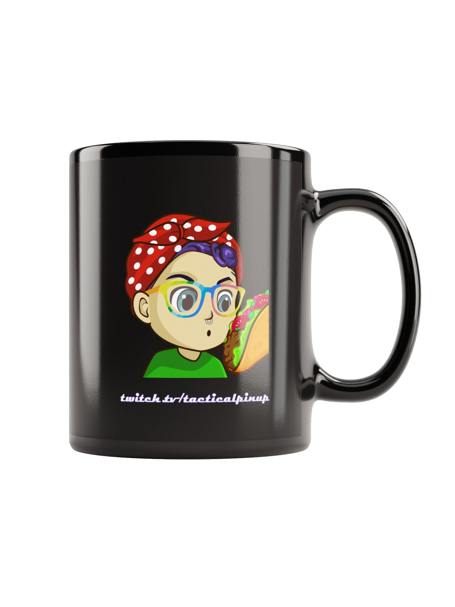 Colorful Glasses and Taco Delight Mug product image (2)