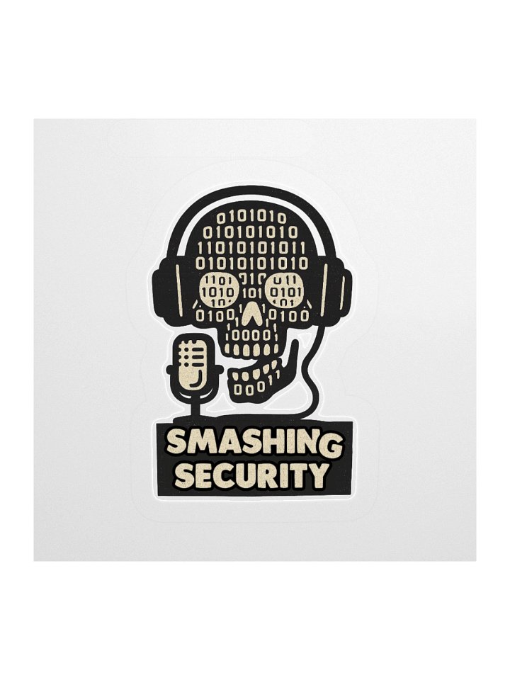 Smashing Security Back from the dead sticker product image (1)