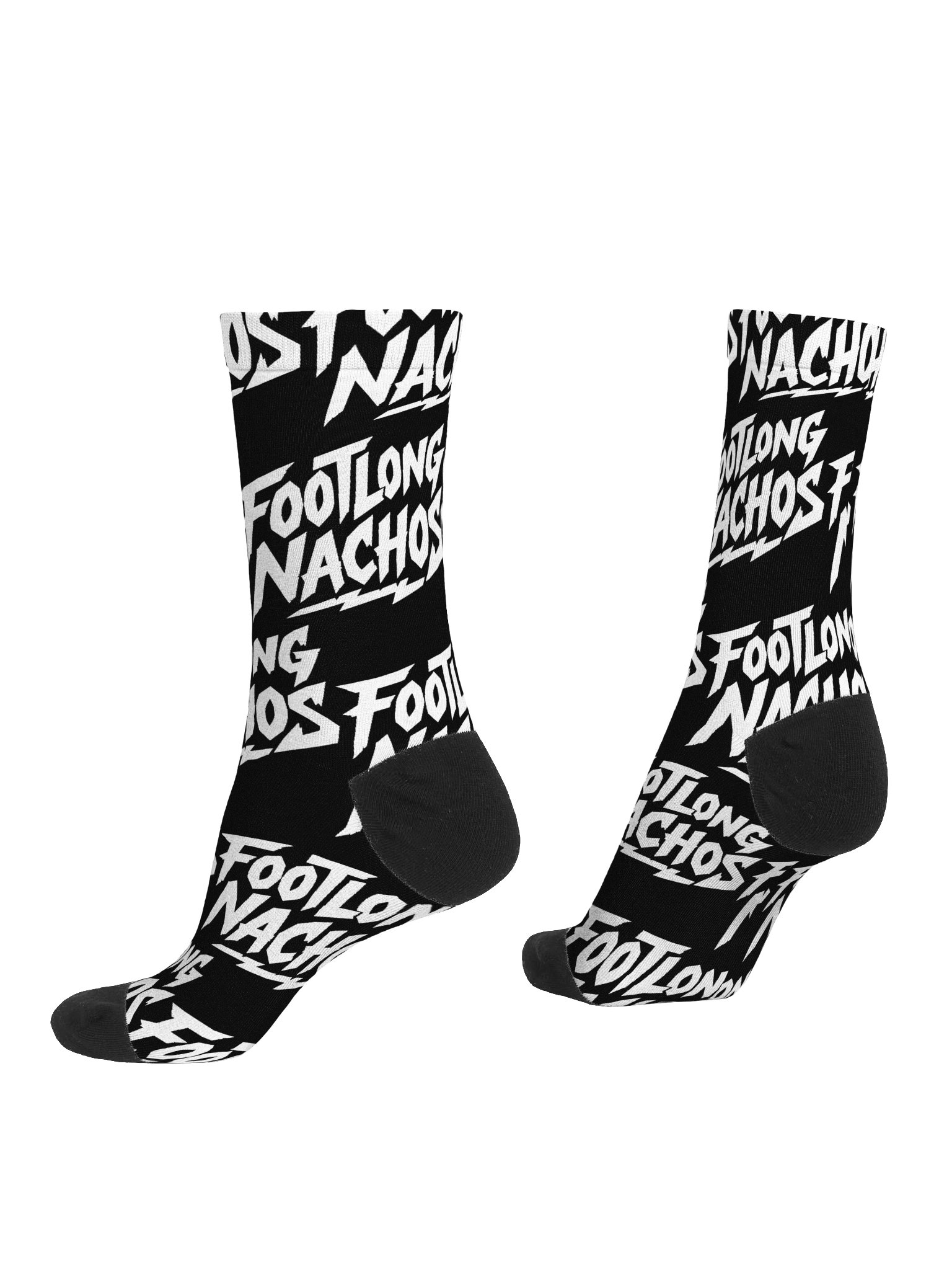 Footlong Nachos Simple Logo Pattern Socks product image (4)