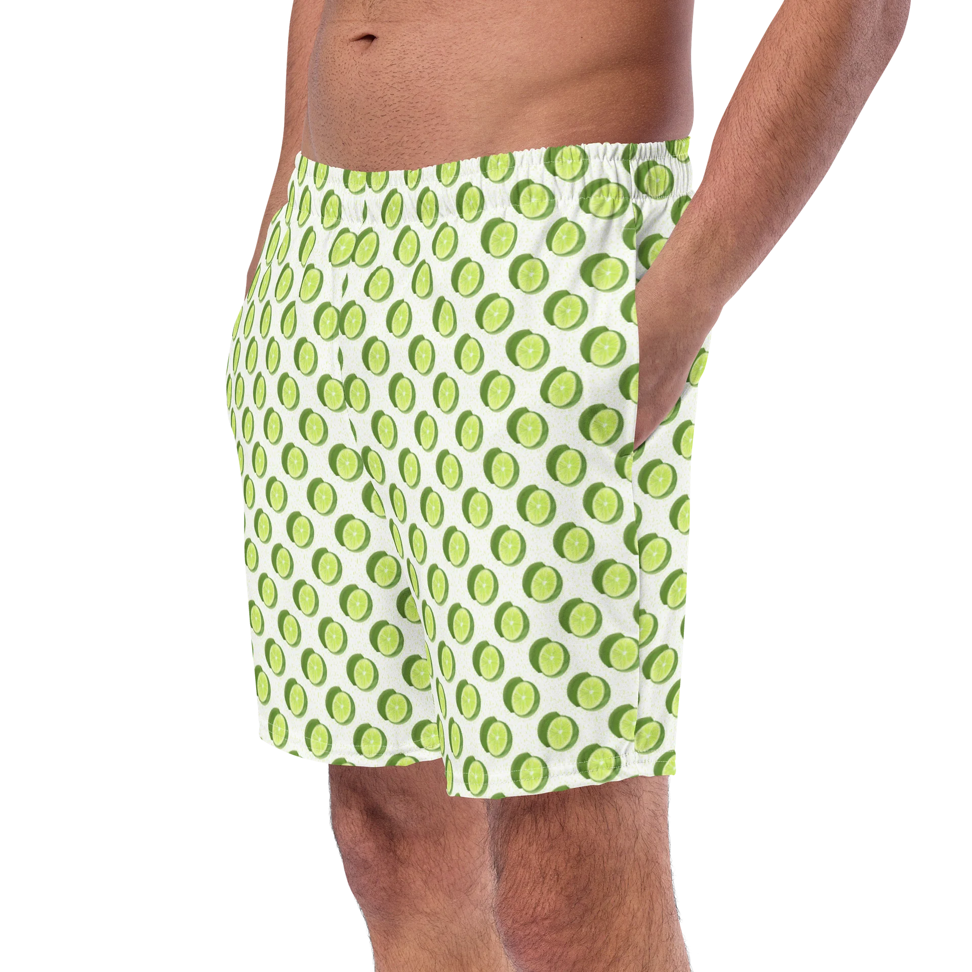 Citron Vert – Classic Men's Swim Trunks product image (4)