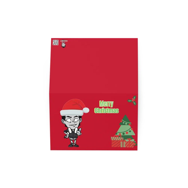 Fly Diiqqiidy Santa Greeting Card product image (4)