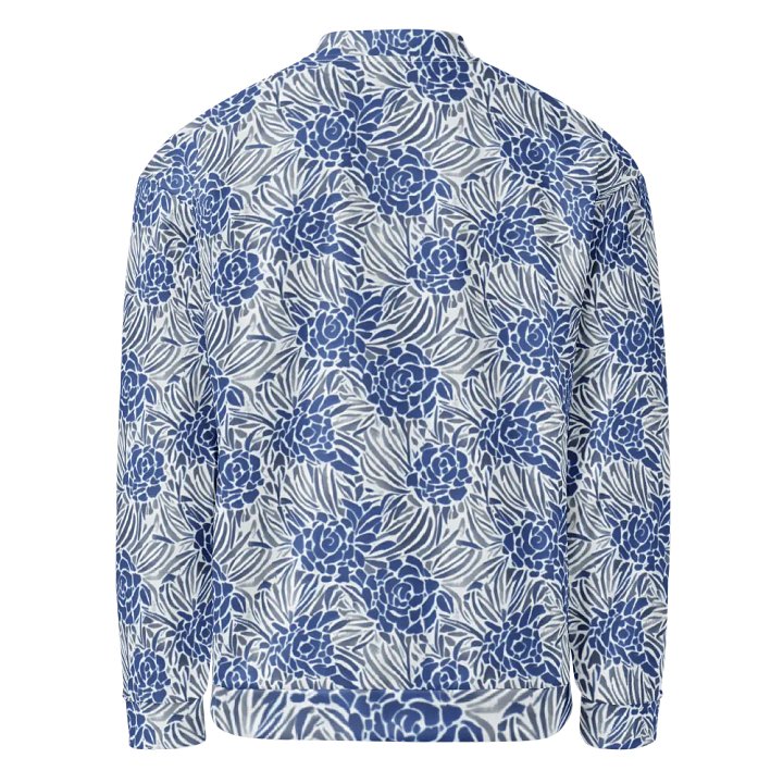 Blue Roses Bomber Jacket product image (2)