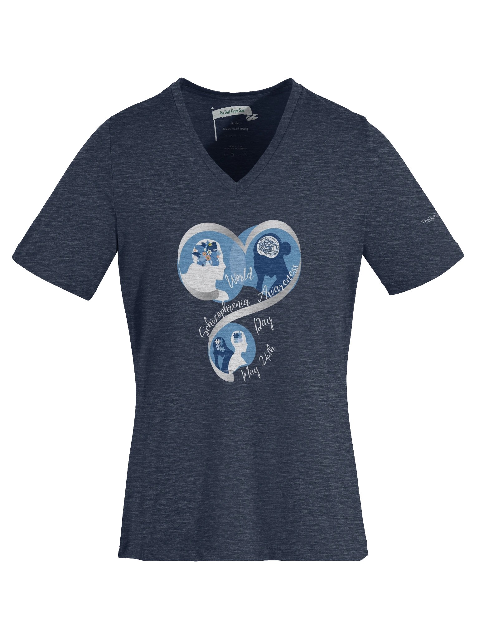 World Schizophrenia Awareness Day - Women's V-Neck Tee product image (1)