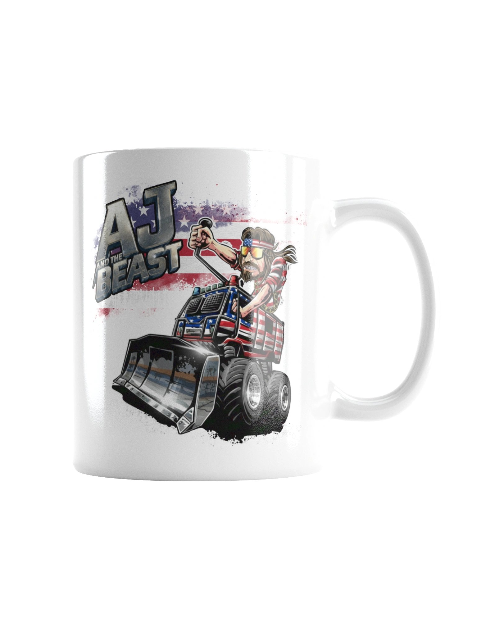 White Glossy Mug product image (2)